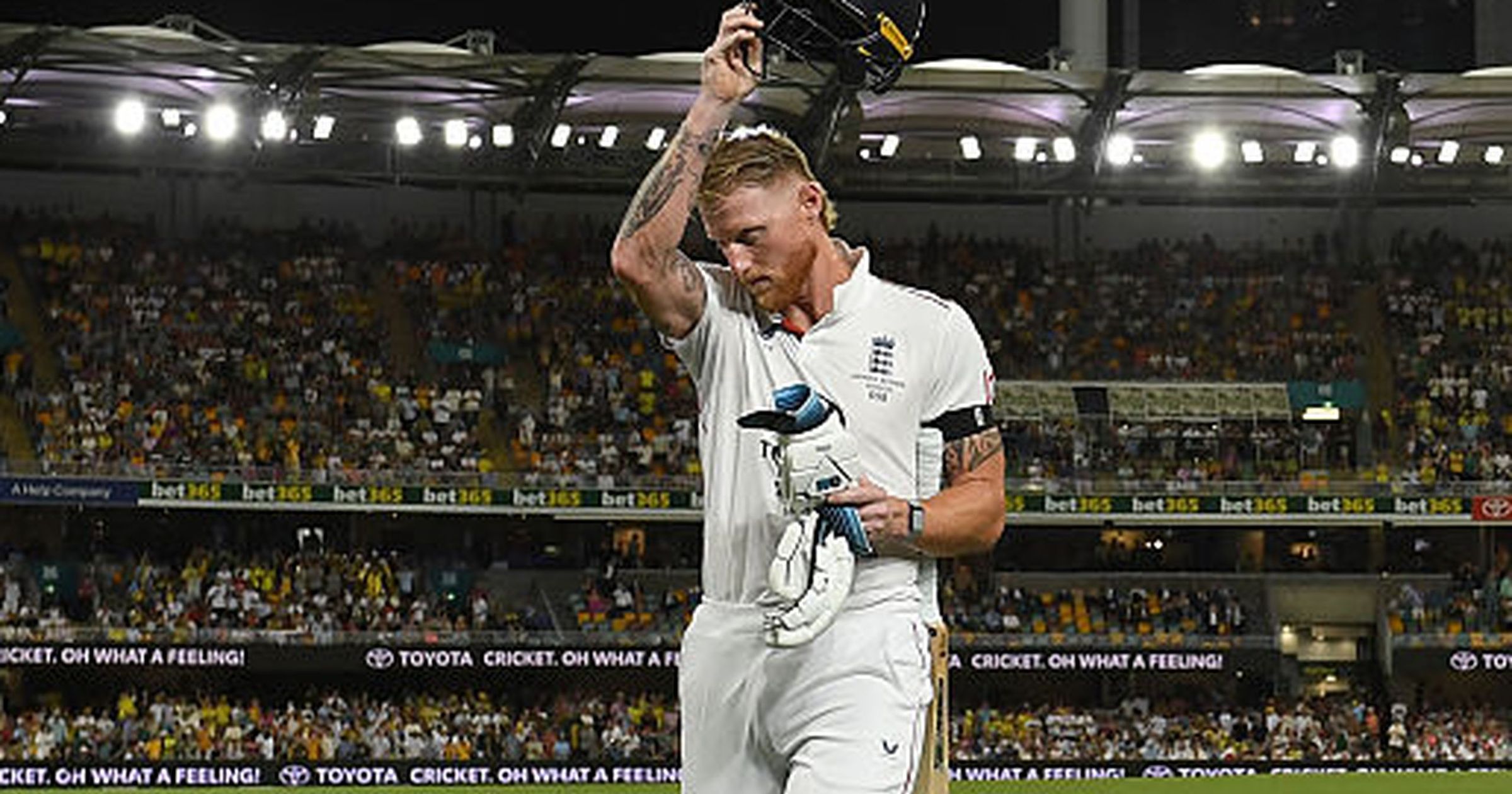 Image for 'Calamity' for England as Ben Stokes is run out by Australia's Josh Inglis to end Ashes partnership with Joe Root