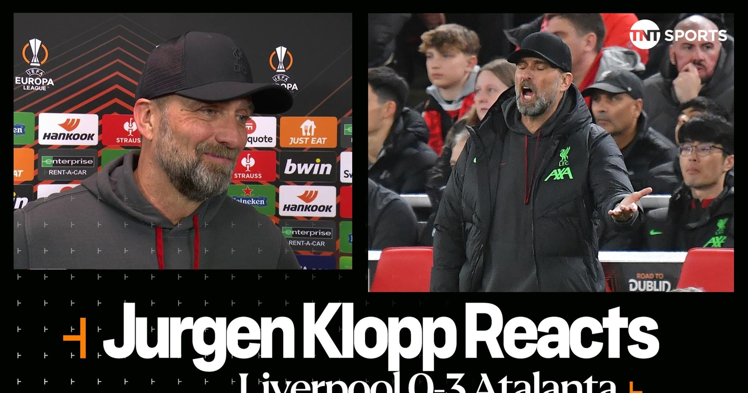 Jurgen Klopp reacts to Liverpool's shock UEFA Europa League loss to ...