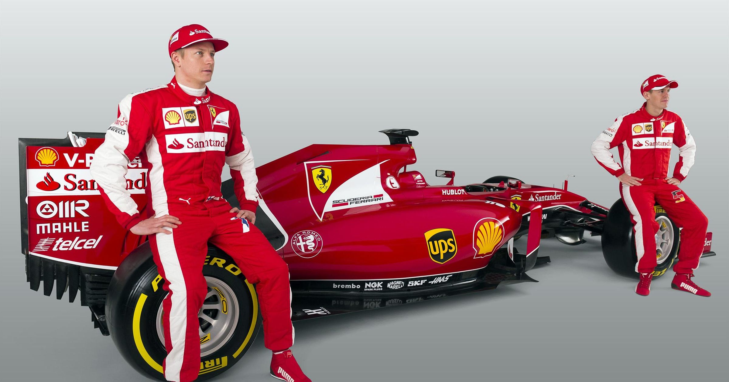 Sebastian Vettel Kimi Raikkonen delight at Ferrari progress TNT Sports