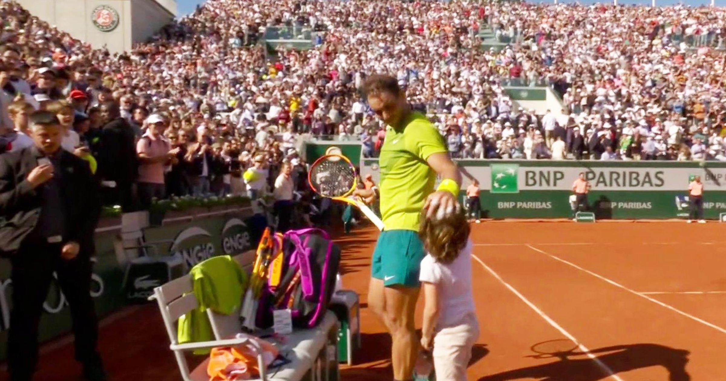 French Open: 'Nice gesture from Rafa' - Boy surprises Nadal in 'very ...