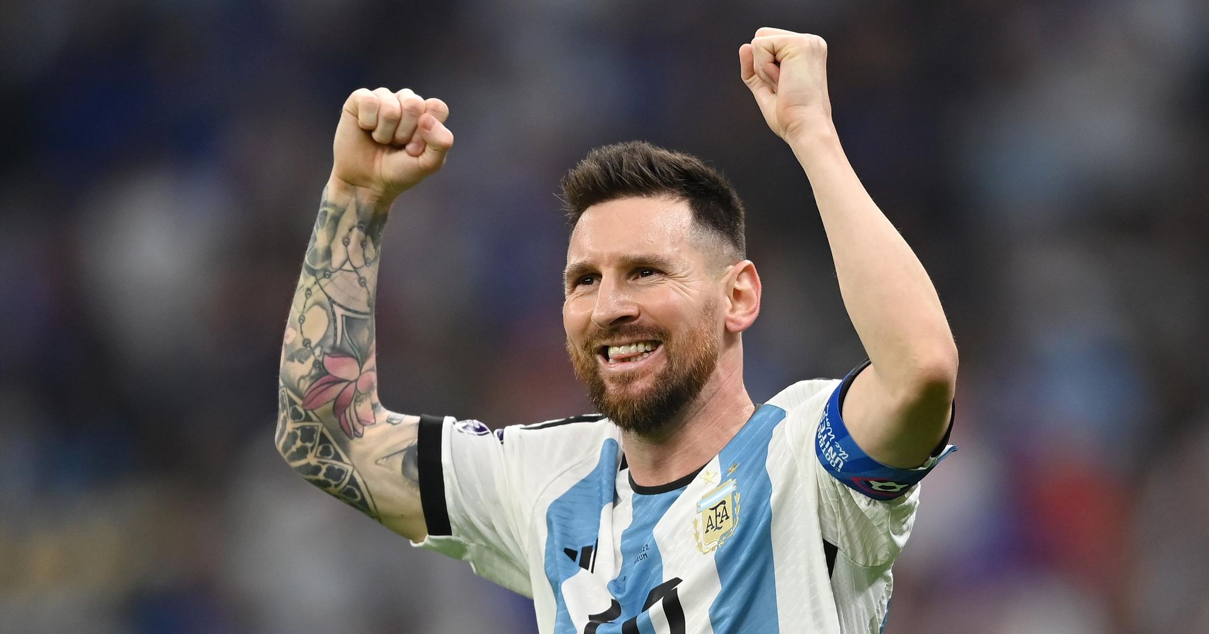 Lionel Messi makes World Cup history as Argentina captain breaks ...