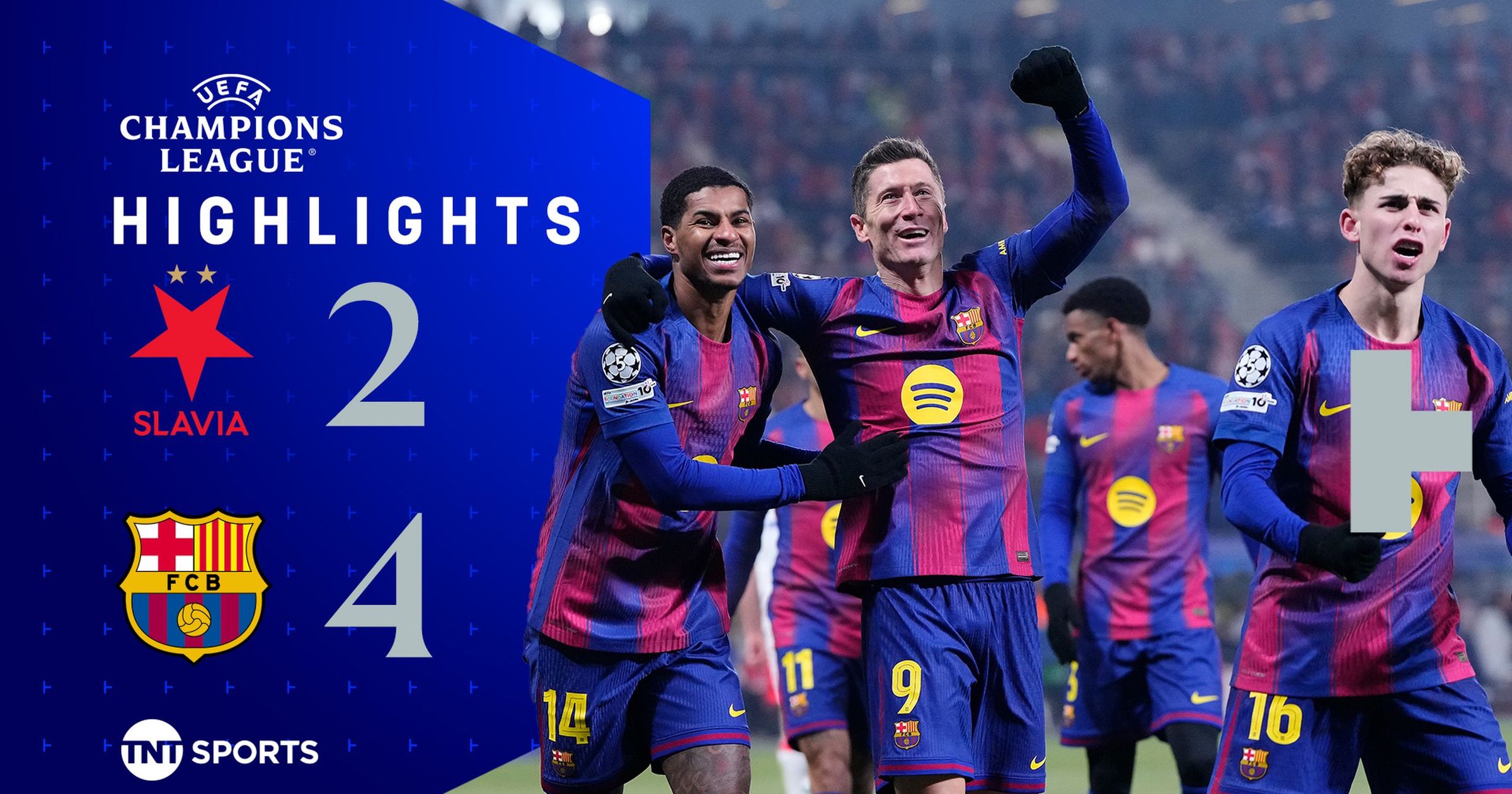 Highlights: Barca fight back to win six-goal thriller in Prague