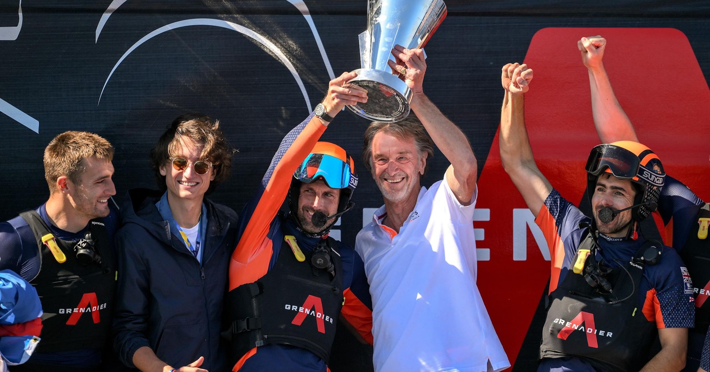 America's Cup Watch the moment Great Britain beat Italy to reach first