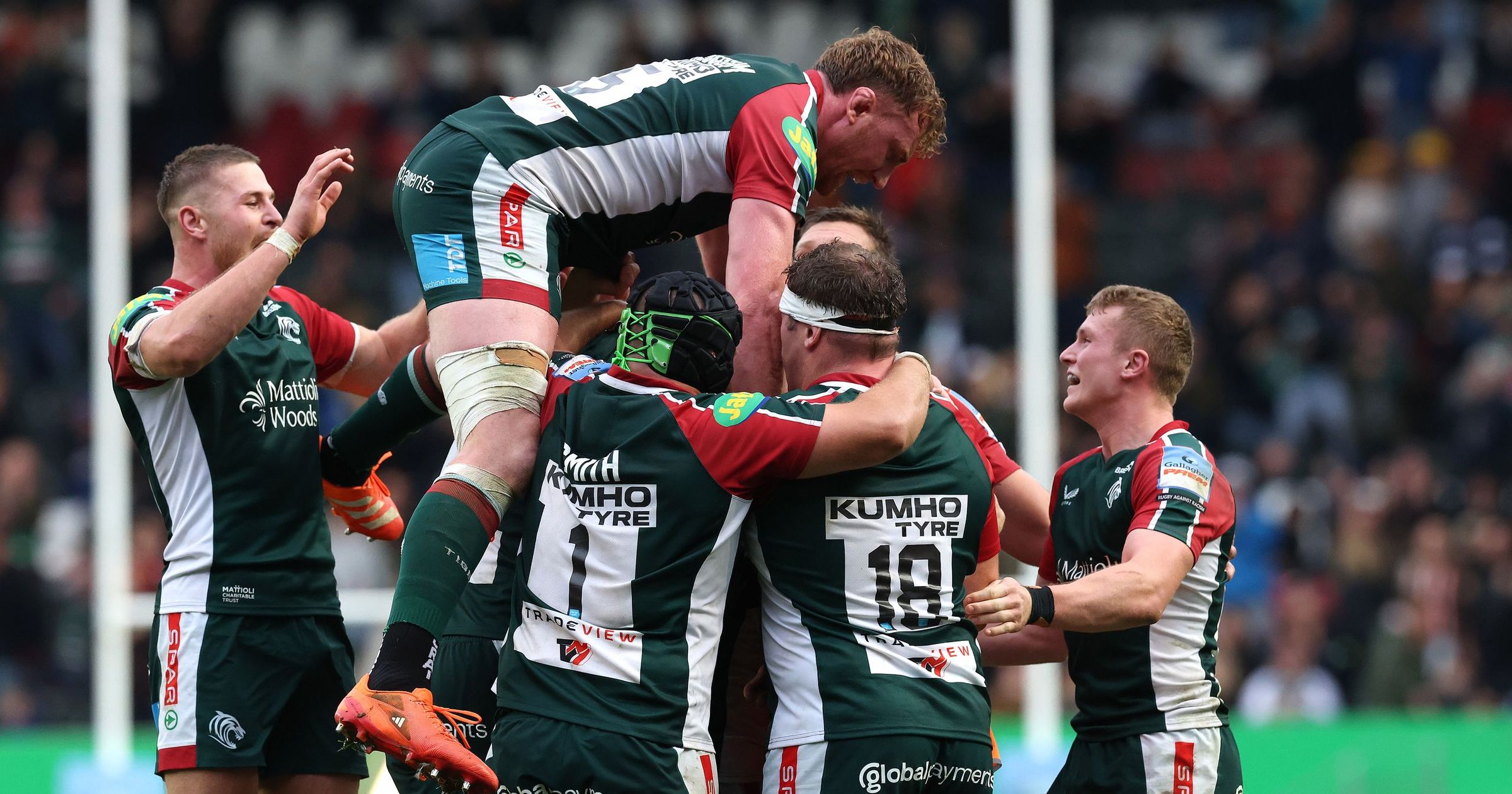Billy Searle sends Leicester Tigers fans wild to seal PREM Rugby win ...