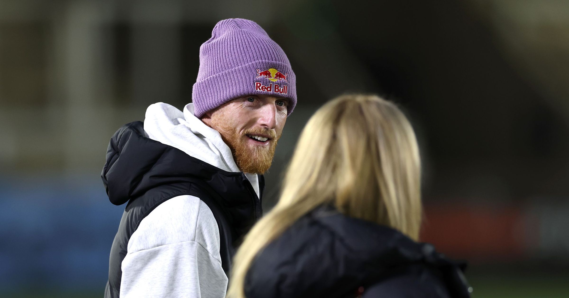 PREM Rugby: Newcastle Red Bulls fan Ben Stokes soaks up the atmosphere ...