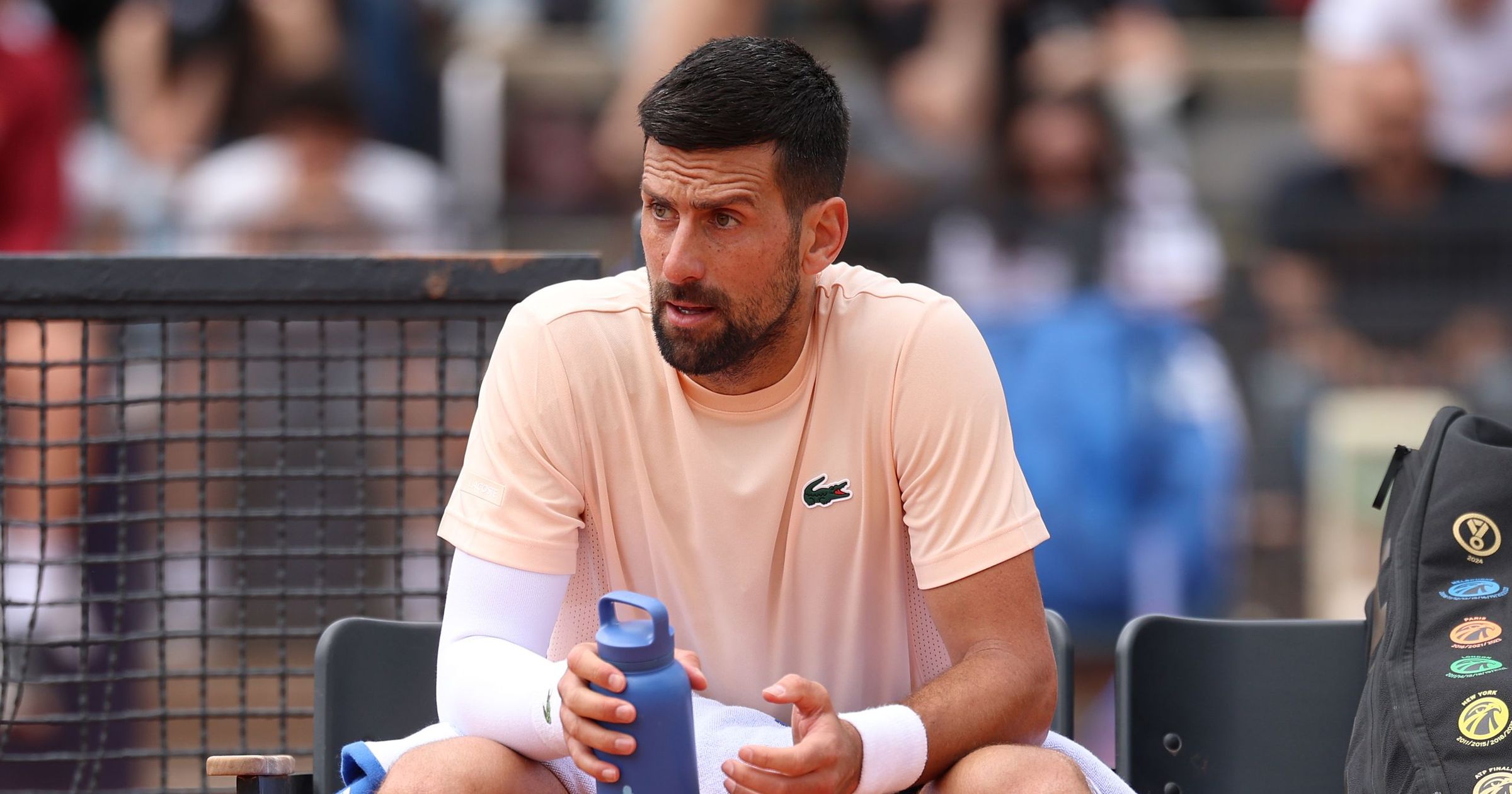 Djokovic stunned in Rome by qualifier who can 'go far in rankings'