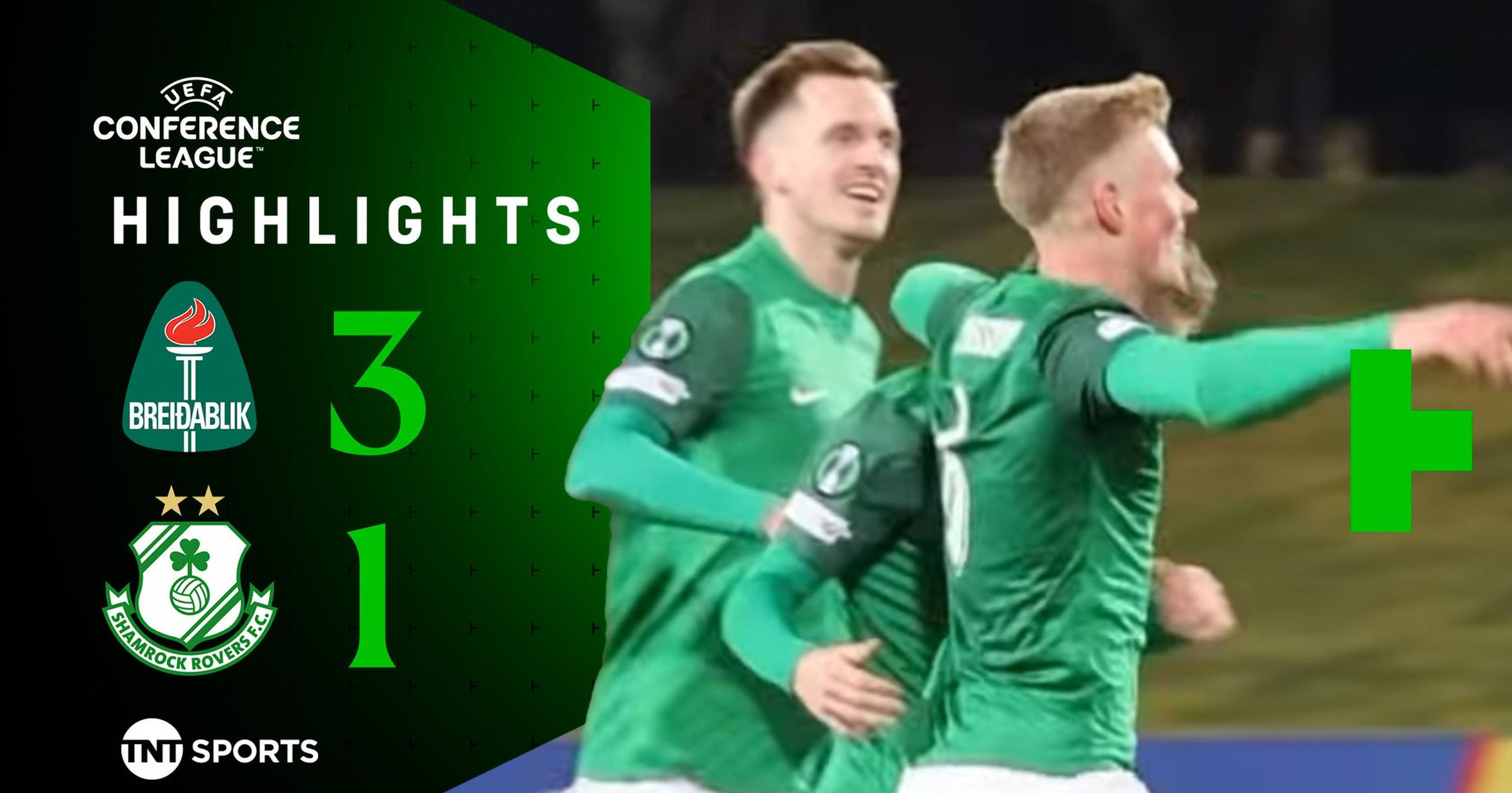Highlights: Shamrock Rovers fall to damaging defeat in Iceland