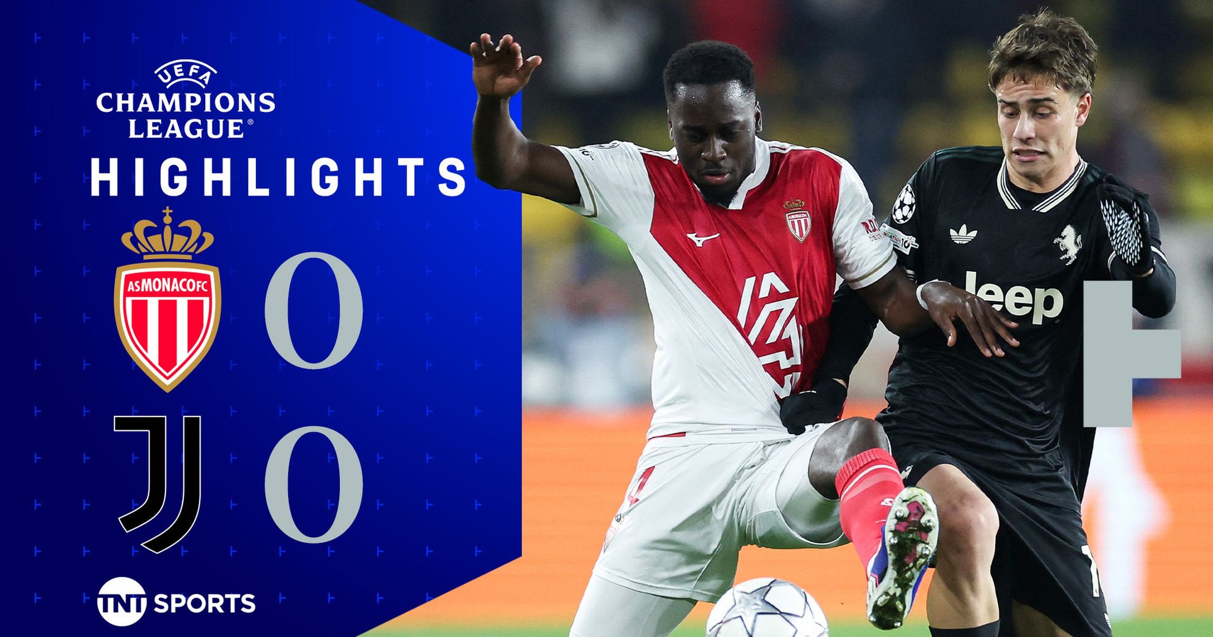 Highlights: Juventus miss out on top eight spot with goalless draw at Monaco