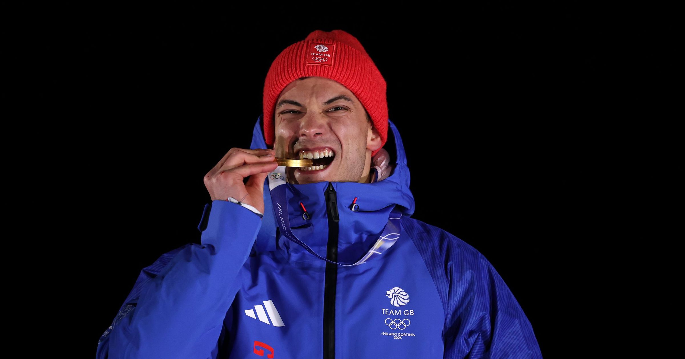 Emotions high as Team GB star Matt Weston receives gold medal after ...