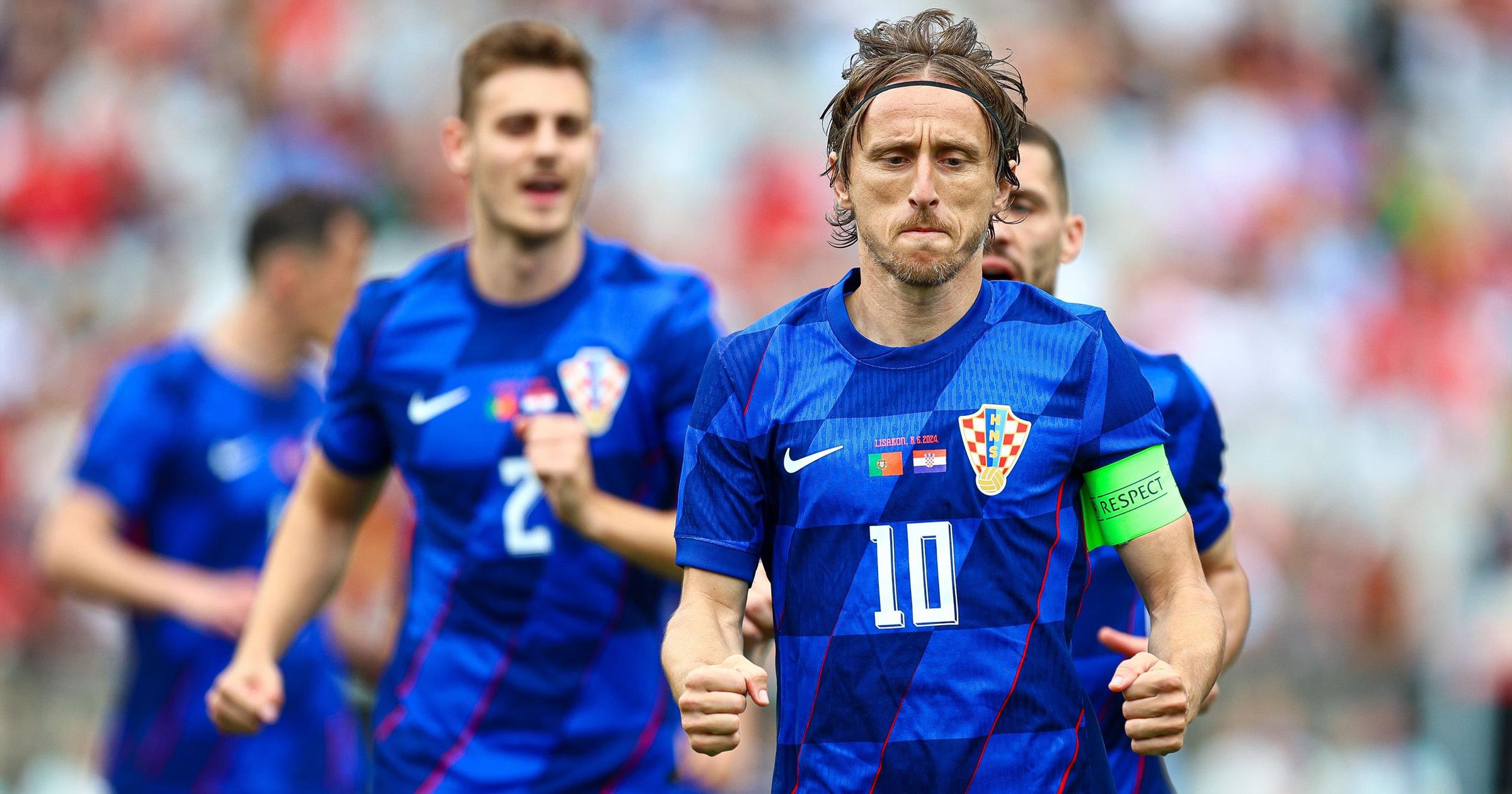 Portugal 1-2 Croatia - Luka Modric and Ante Budimir hand World Cup semi ...