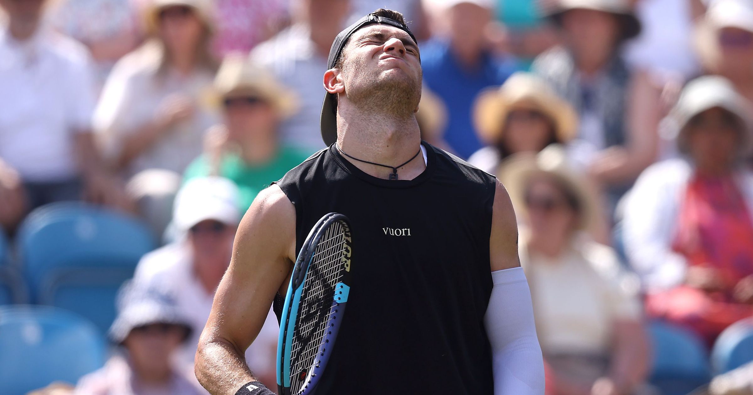 Tearful Draper shows strain of tough summer as he loses on return from injury