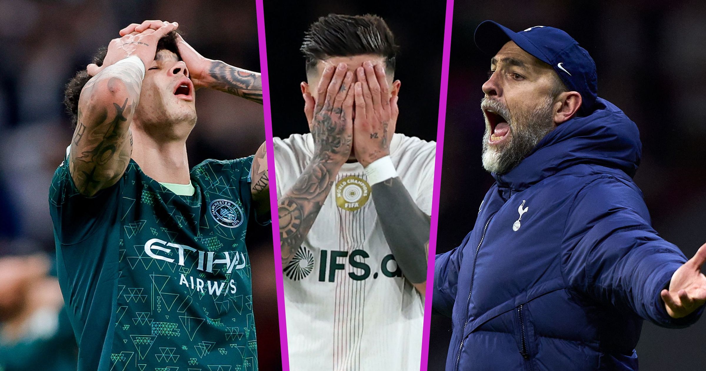 Champions League stats lay bare damaging week for English giants - TNT Sports
