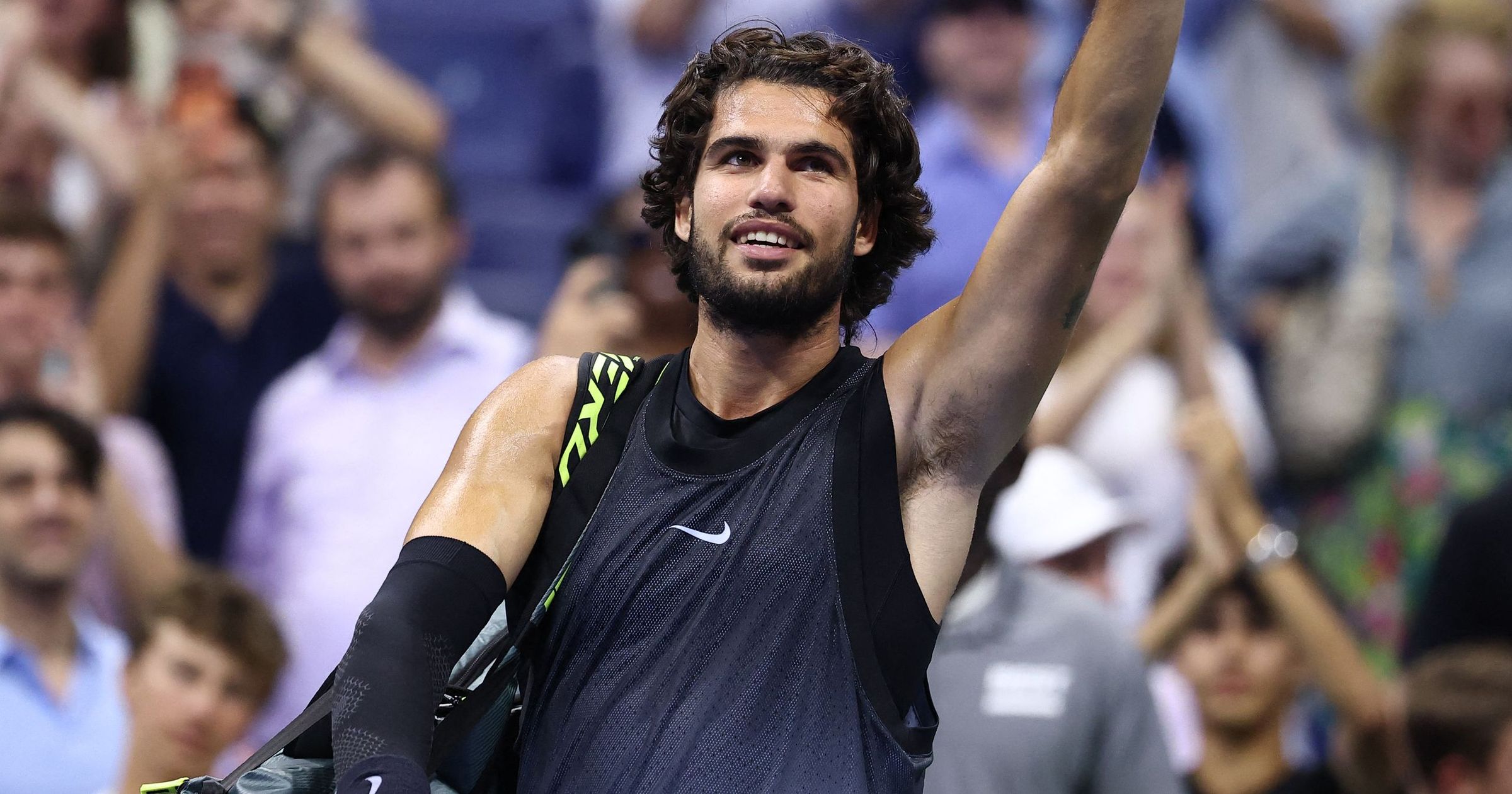 Alcaraz leaves US Open 'happy' despite epic defeat to 'beast' Shelton