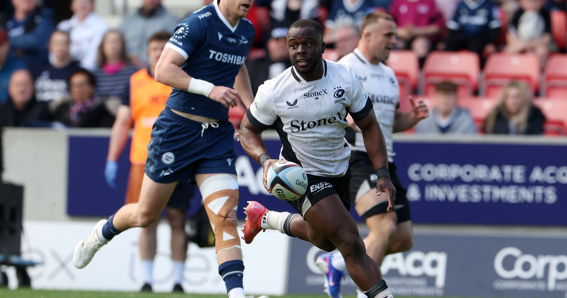 'One shot, one strike' - Rotimi Segun gives Saracens the lead at Sale ...
