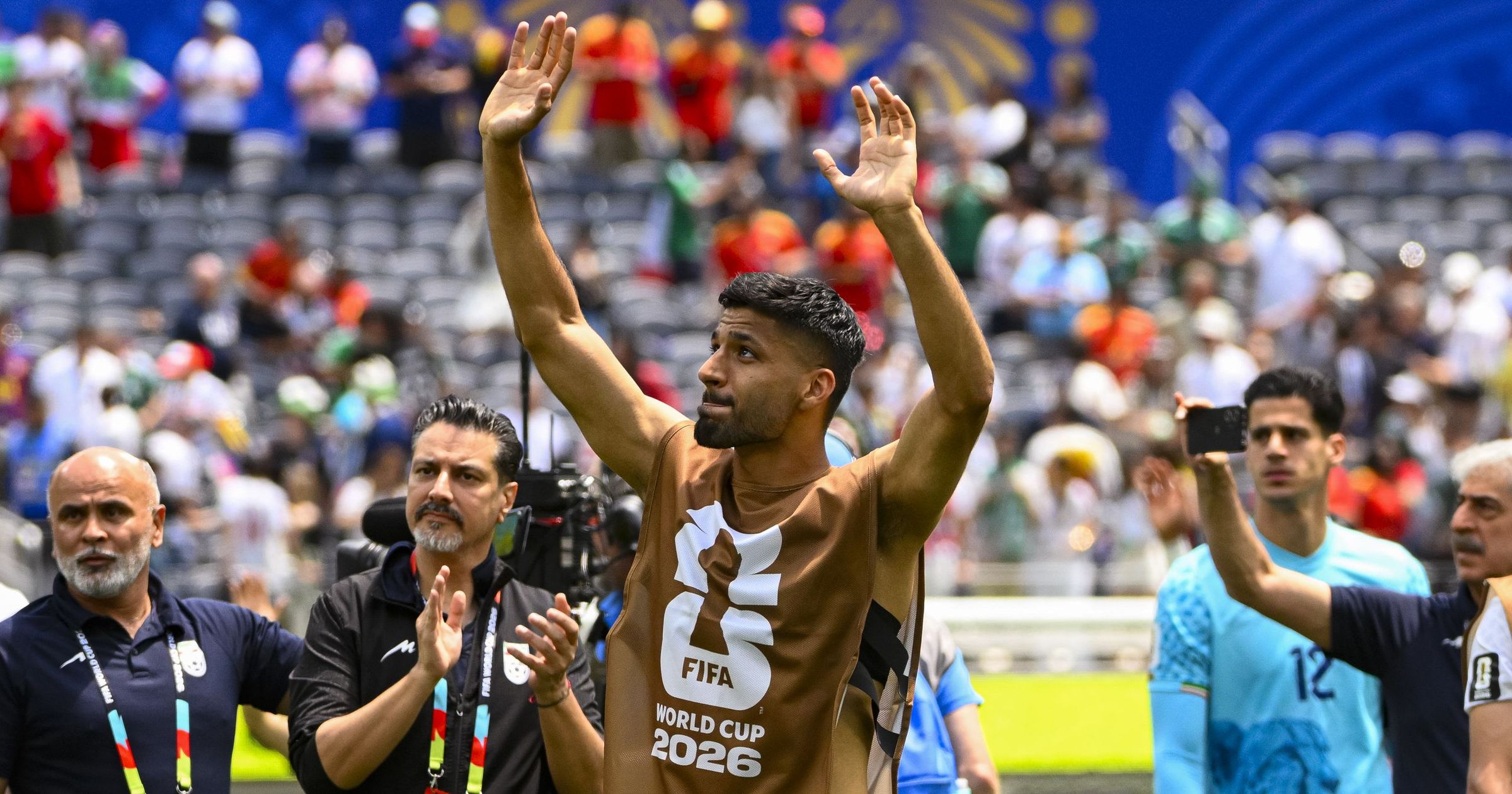 'Thank you, Los Angeles' - Iran leave note in World Cup dressing room