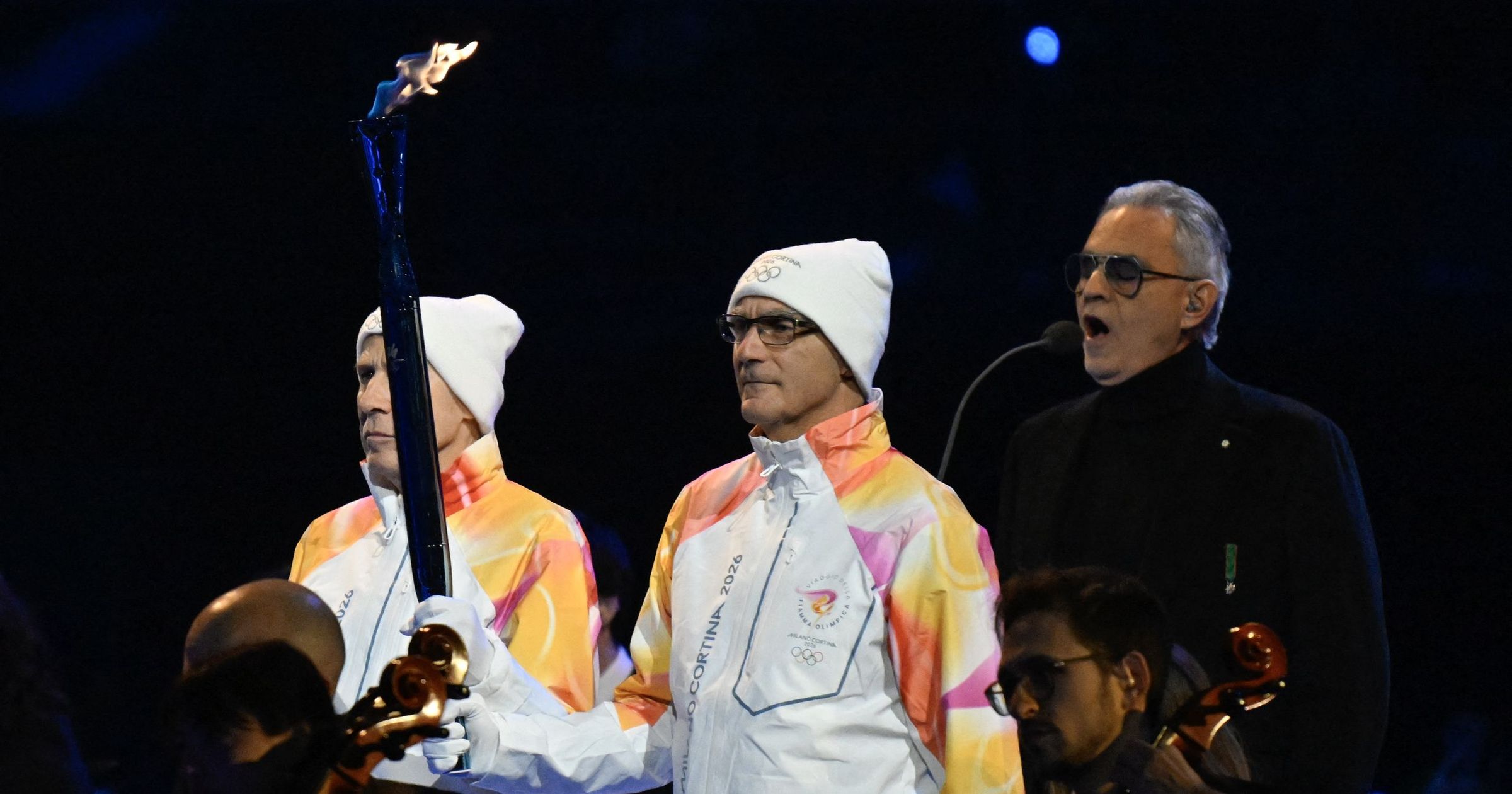 Andrea Bocelli wows as 2026 Milano Cortina Winter Olympics Opening Ceremony heads to conclusion - Olympics video - TNT Sports