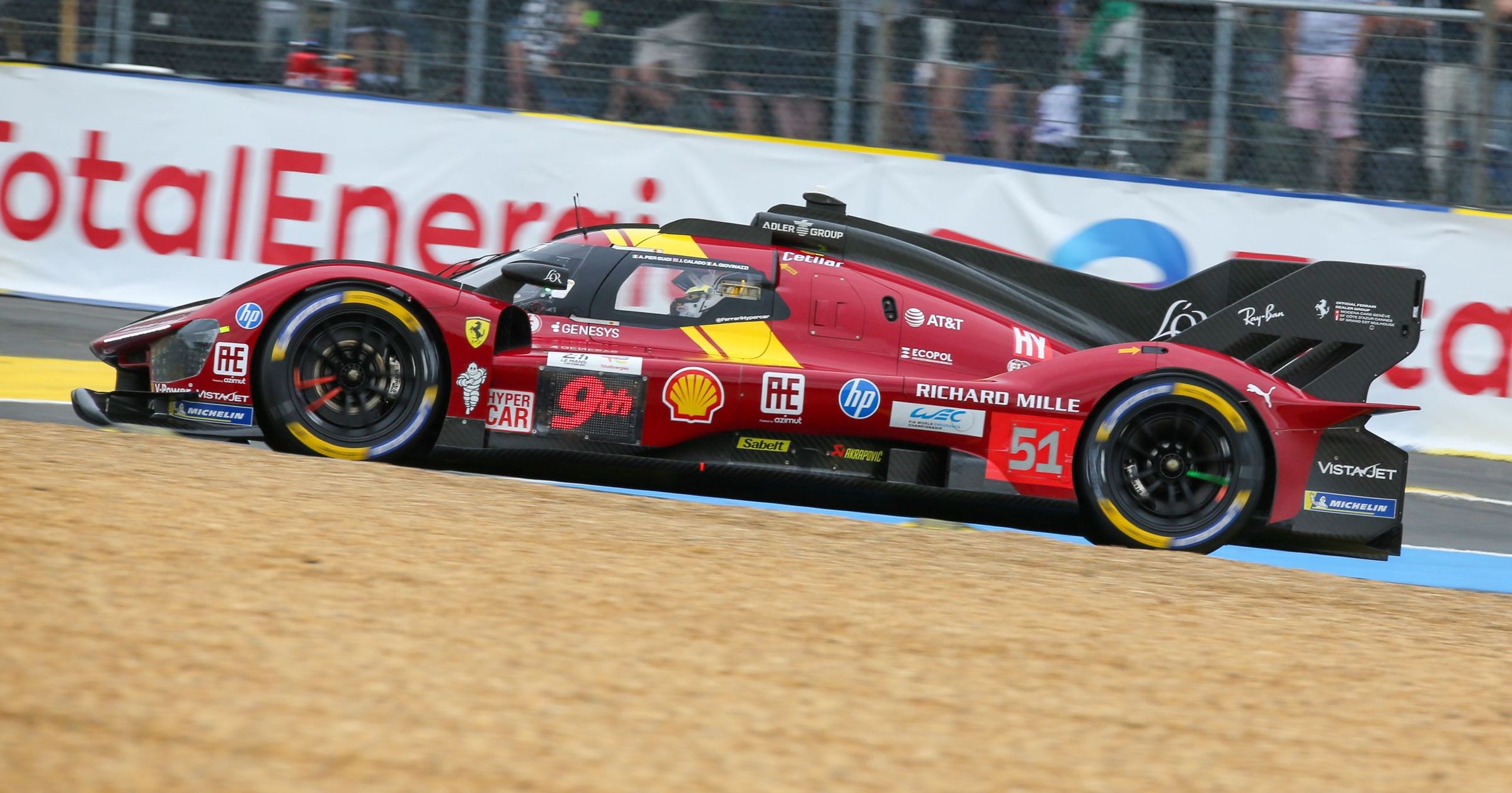 Le Mans 24 Hours LIVE - Ferrari resume 1-2 as #51 leads #83 at sunrise, Rossi's dream is over