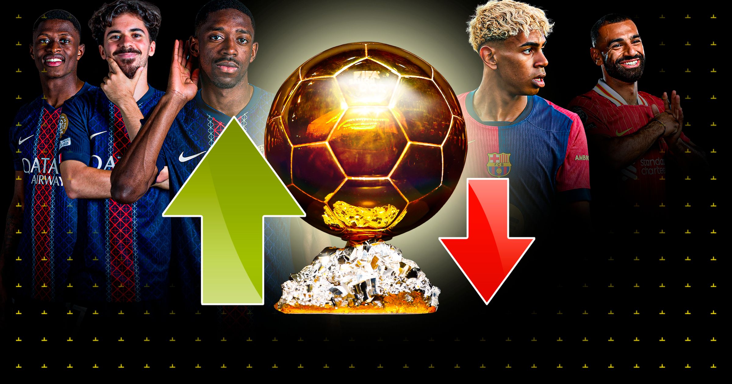 Men's Ballon d'Or Power Rankings: Race for the trophy heats up as shortlists revealed