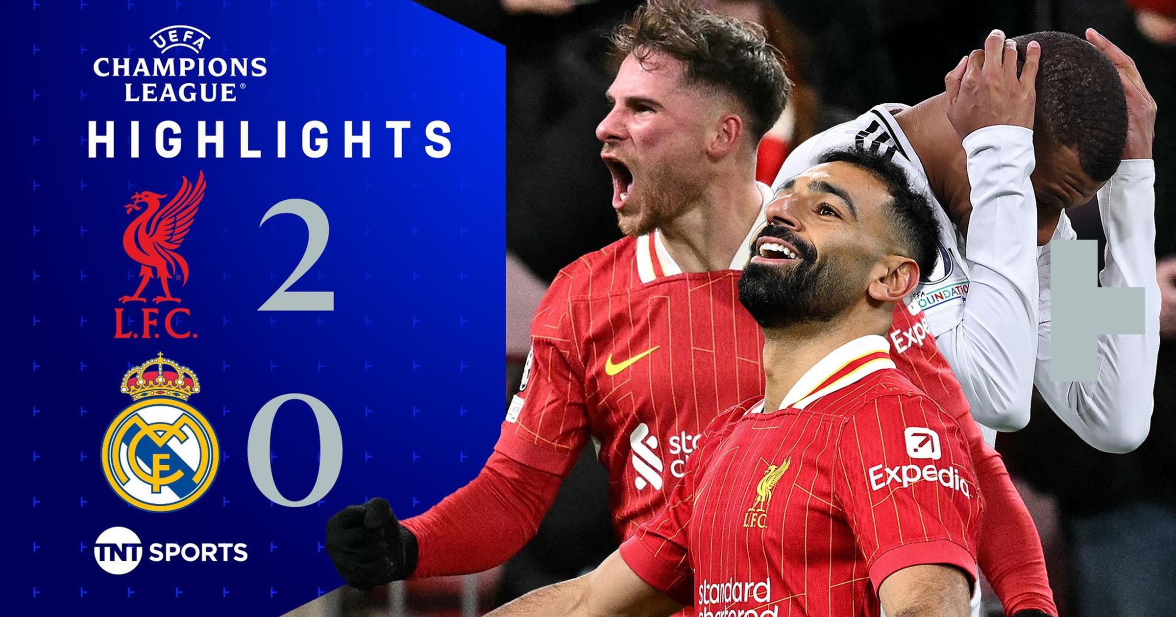 Liverpool 2-0 Real Madrid: Highlights as Kylian Mbappe, Mo Salah both ...