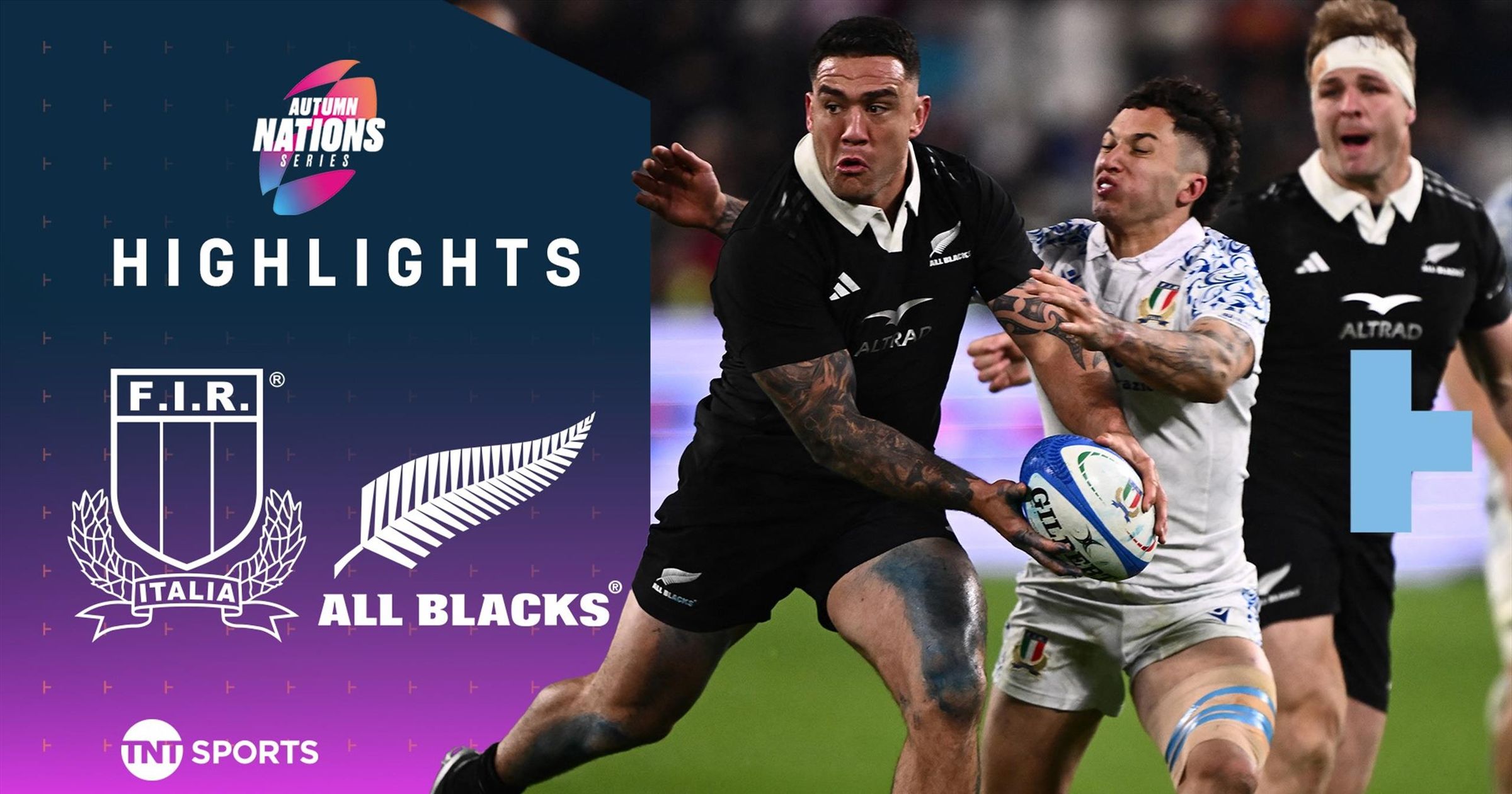 Italy v New Zealand highlights All Blacks sign off 2024 with victory