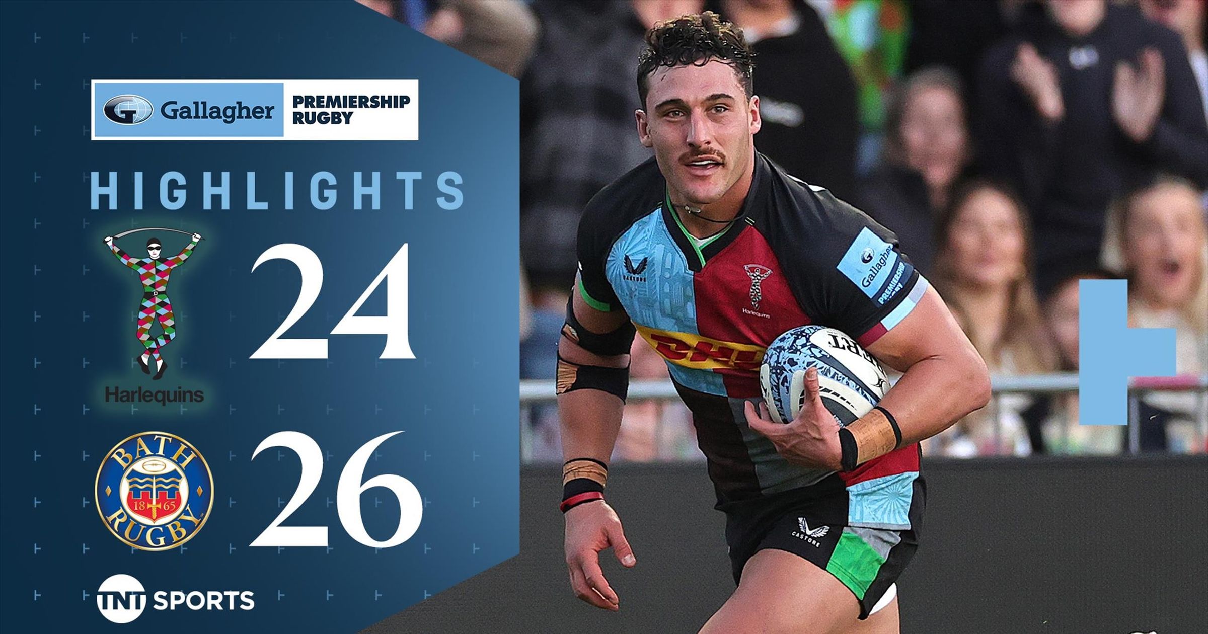 Gallagher Premiership Rugby highlights Bath leave it late to