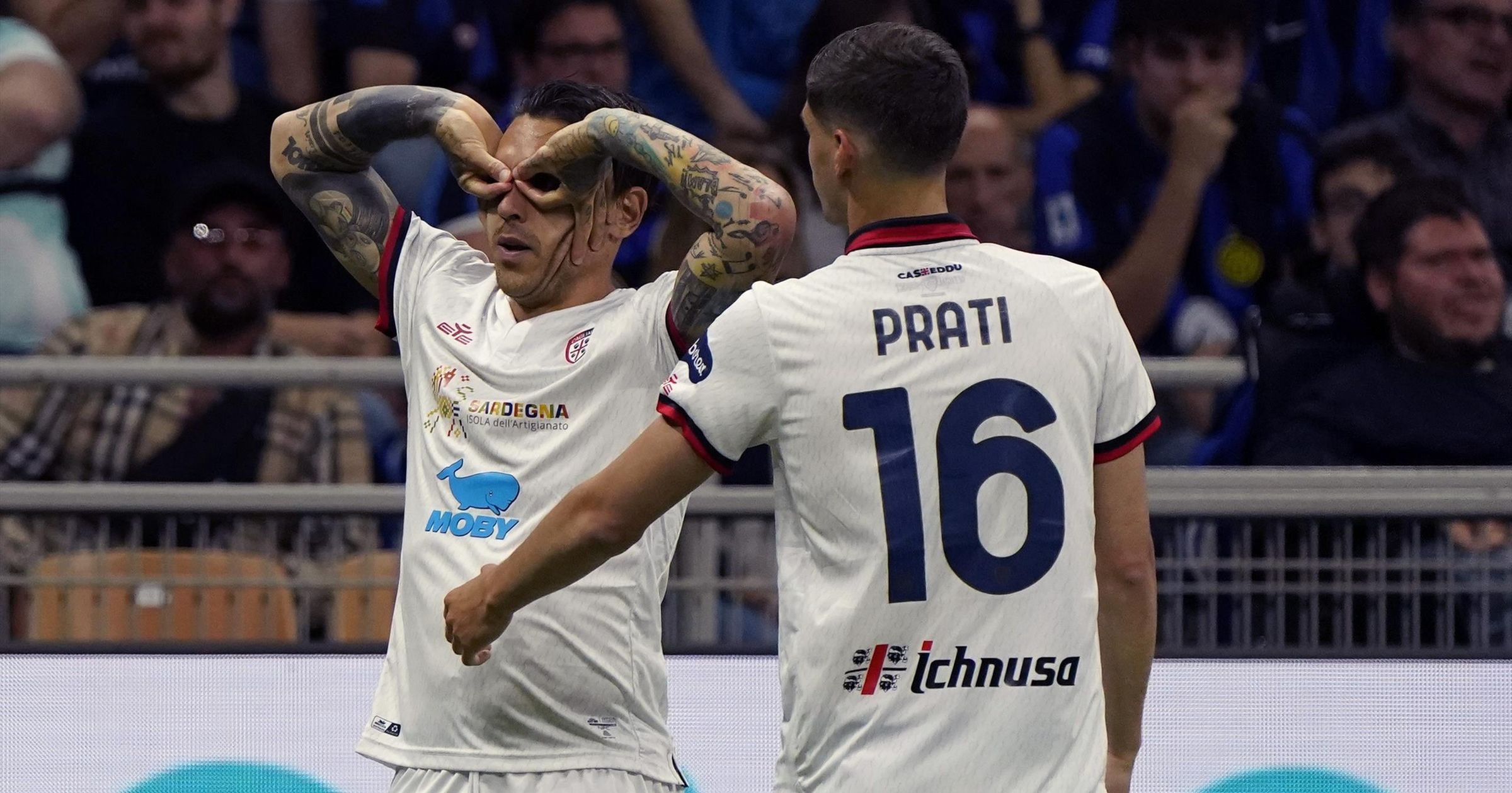 Inter Milan 2-2 Cagliari - Visitors equalise twice to deny Inter