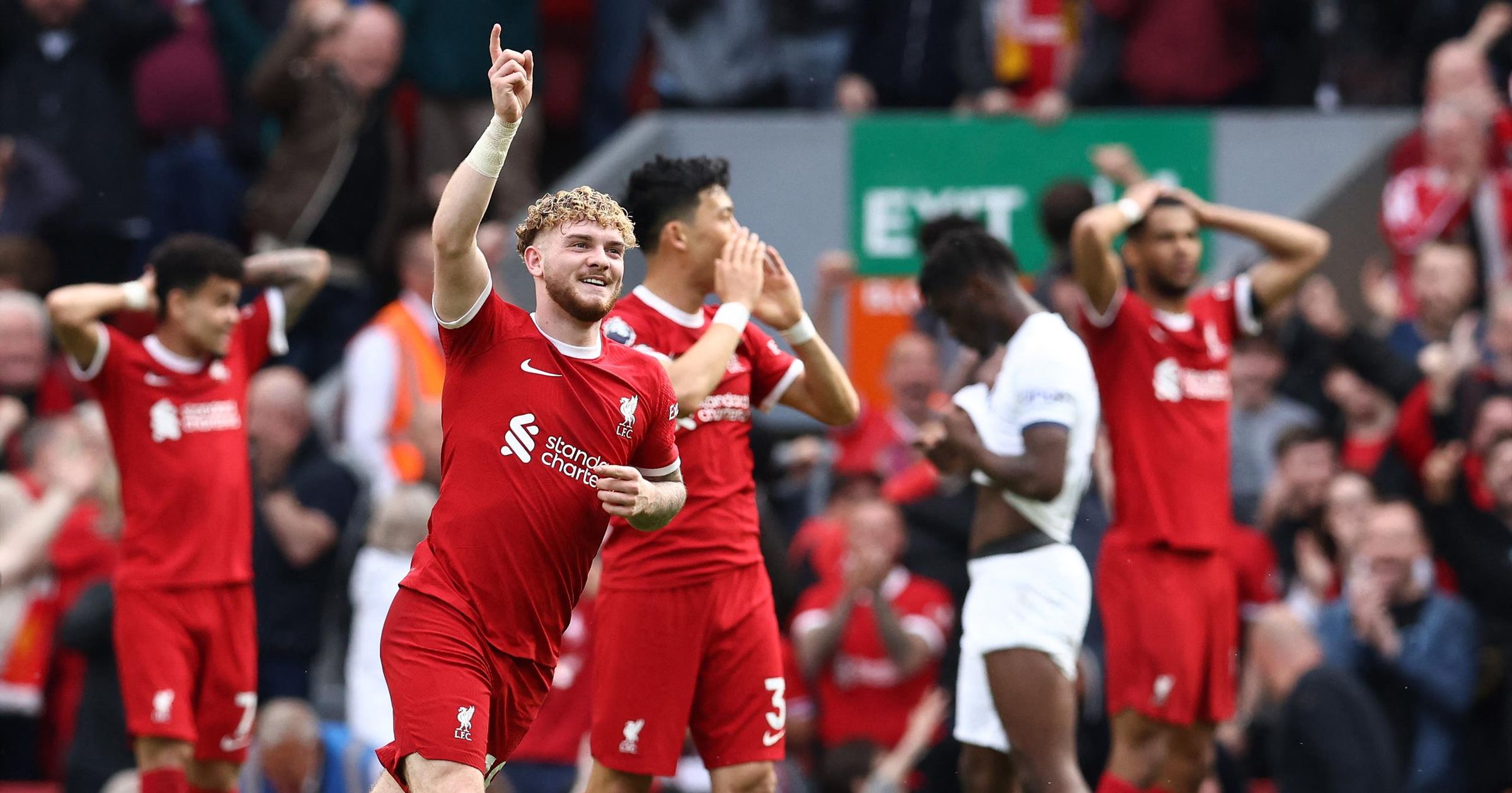 Liverpool 4 2 Tottenham Jurgen Klopp s side hit four to sink Spurs in Premier League encounter TNT Sports
