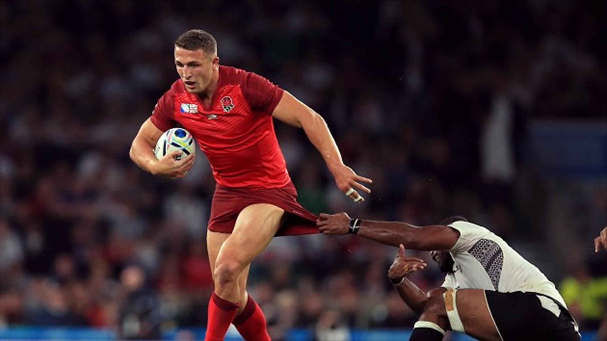 Sam Burgess attends Bath training - TNT Sports