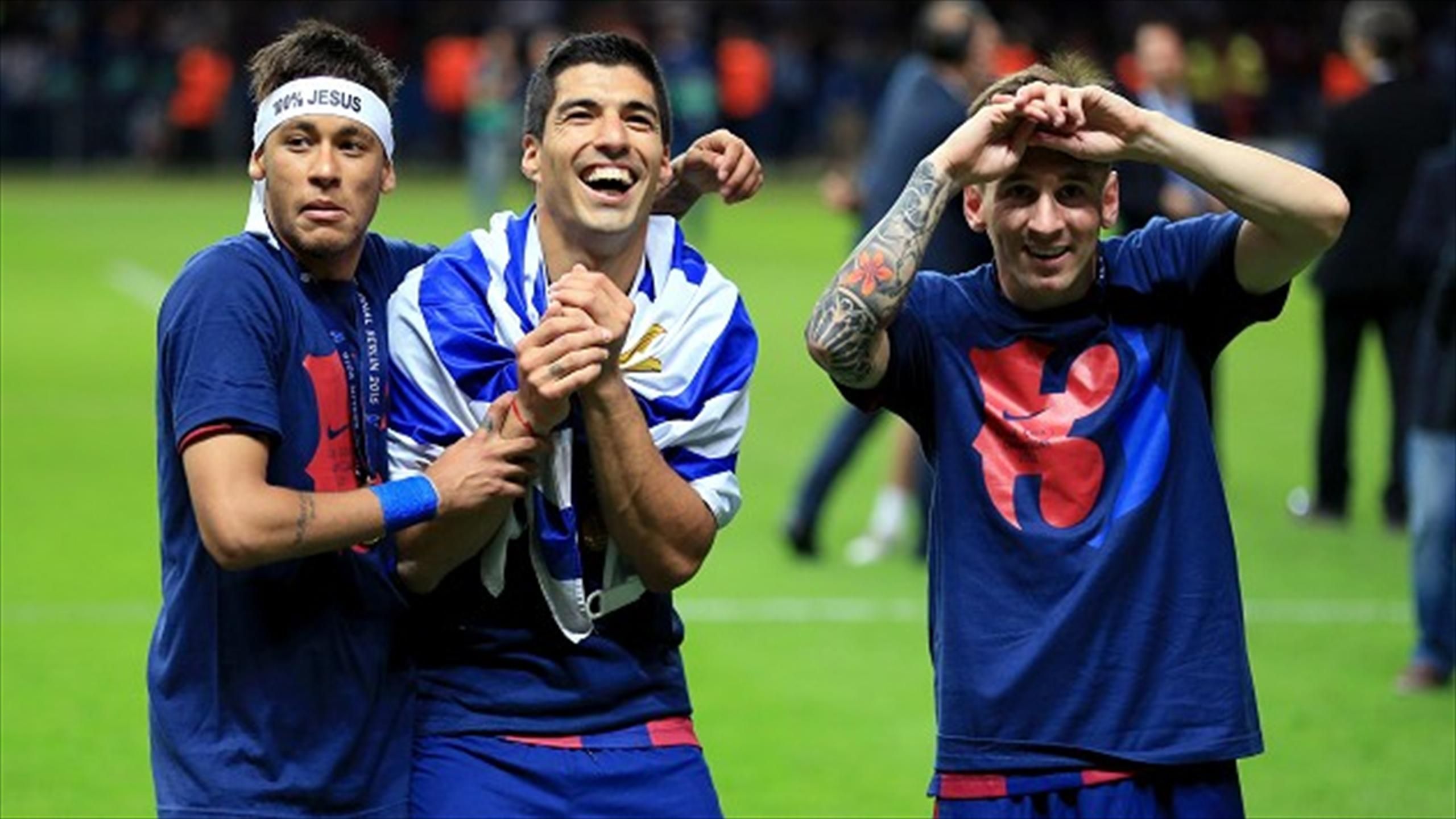 Luis Enrique: Lionel Messi, Luis Suarez and Neymar aren't happy until they  score - TNT Sports