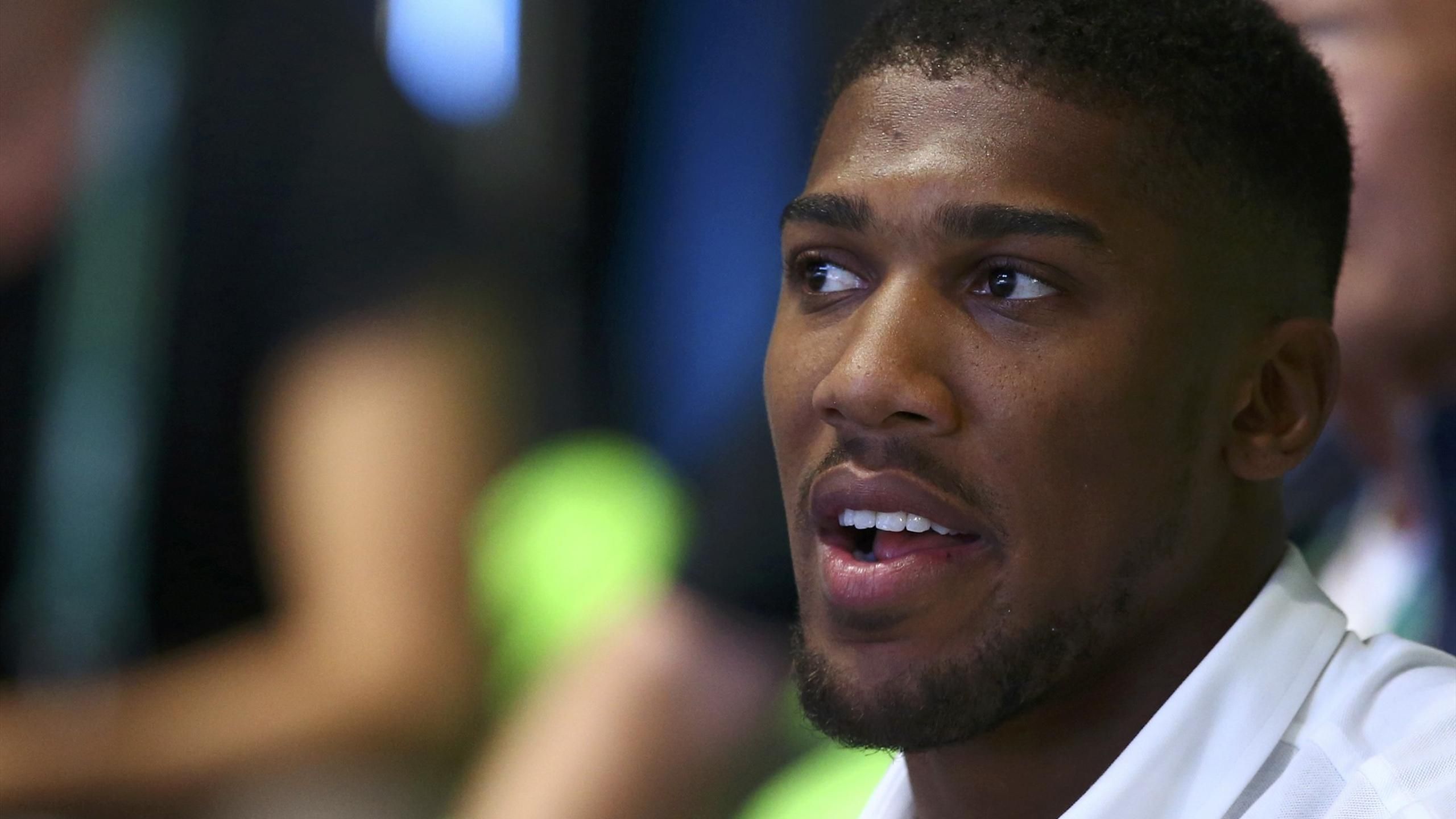 Anthony Joshua vs Wladimir Klitschko fight close to collapse TNT Sports