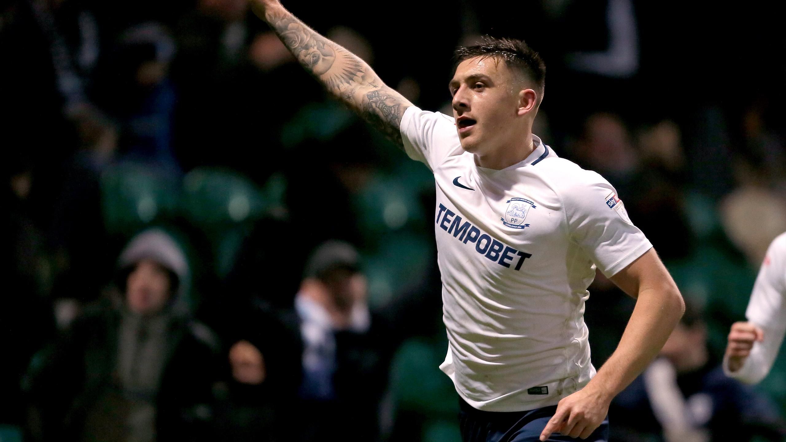 West Ham clinch signing of Preston striker Jordan Hugill TNT Sports