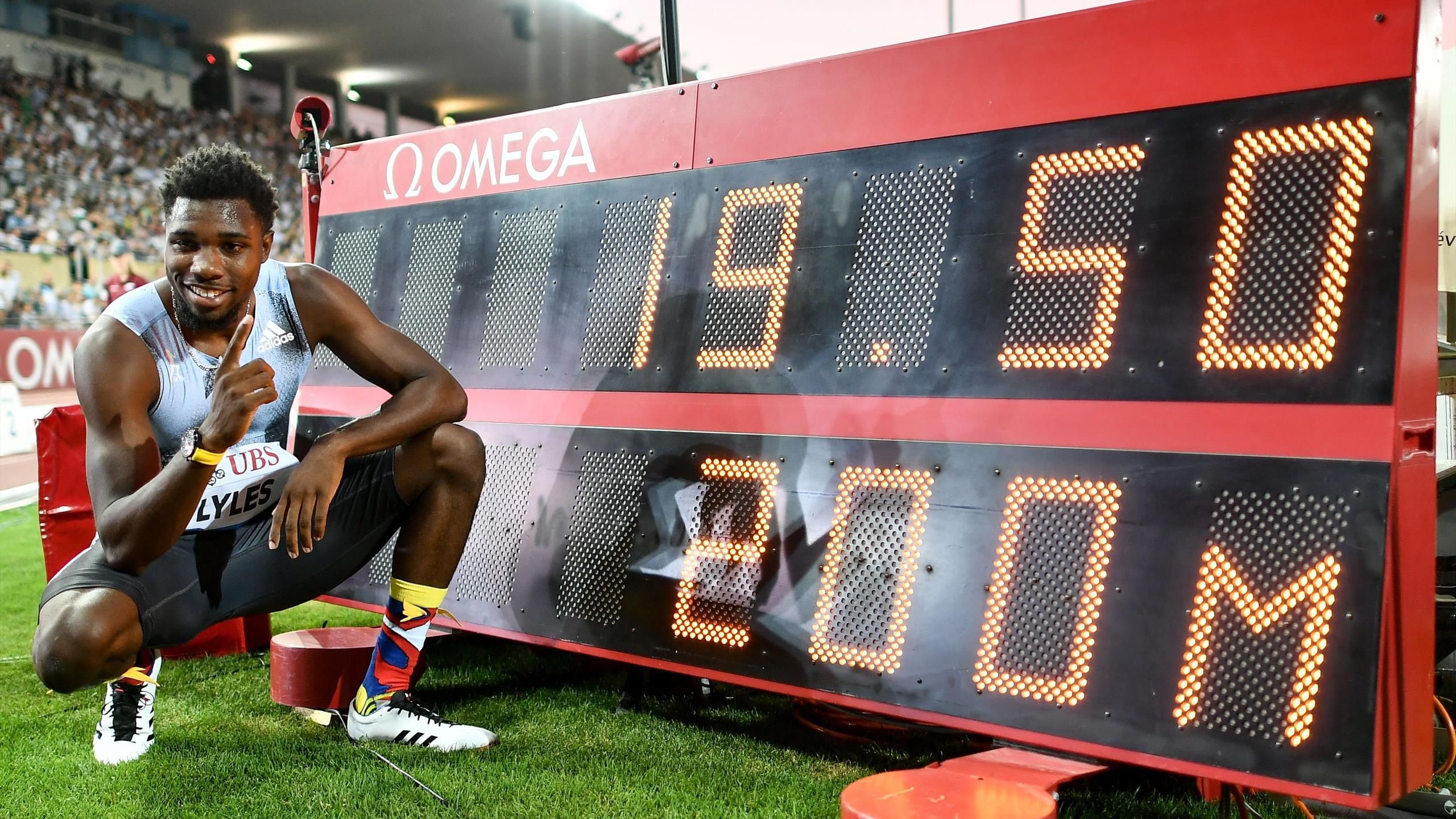 Sizzling Noah Lyles becomes fourth fastest man ever at 200m - TNT Sports