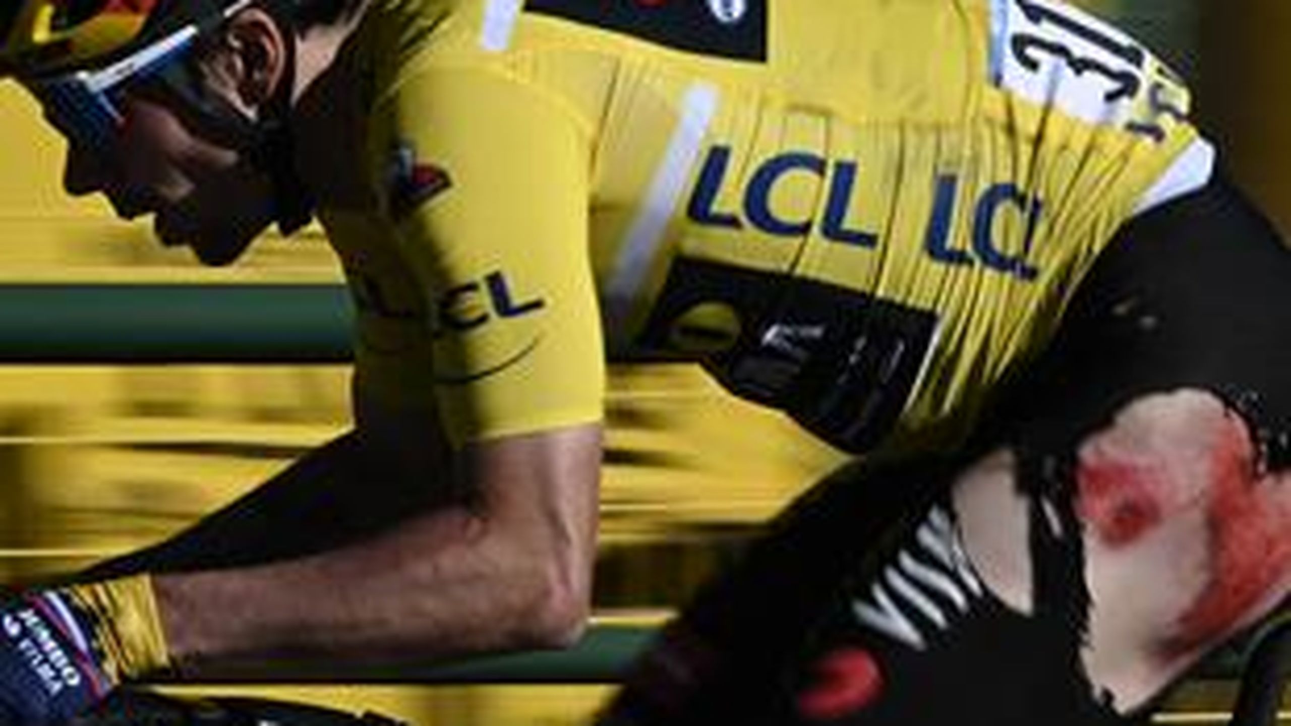 Paris-Nice 2021 - Primoz Roglic suffered dislocated shoulder in crash ...