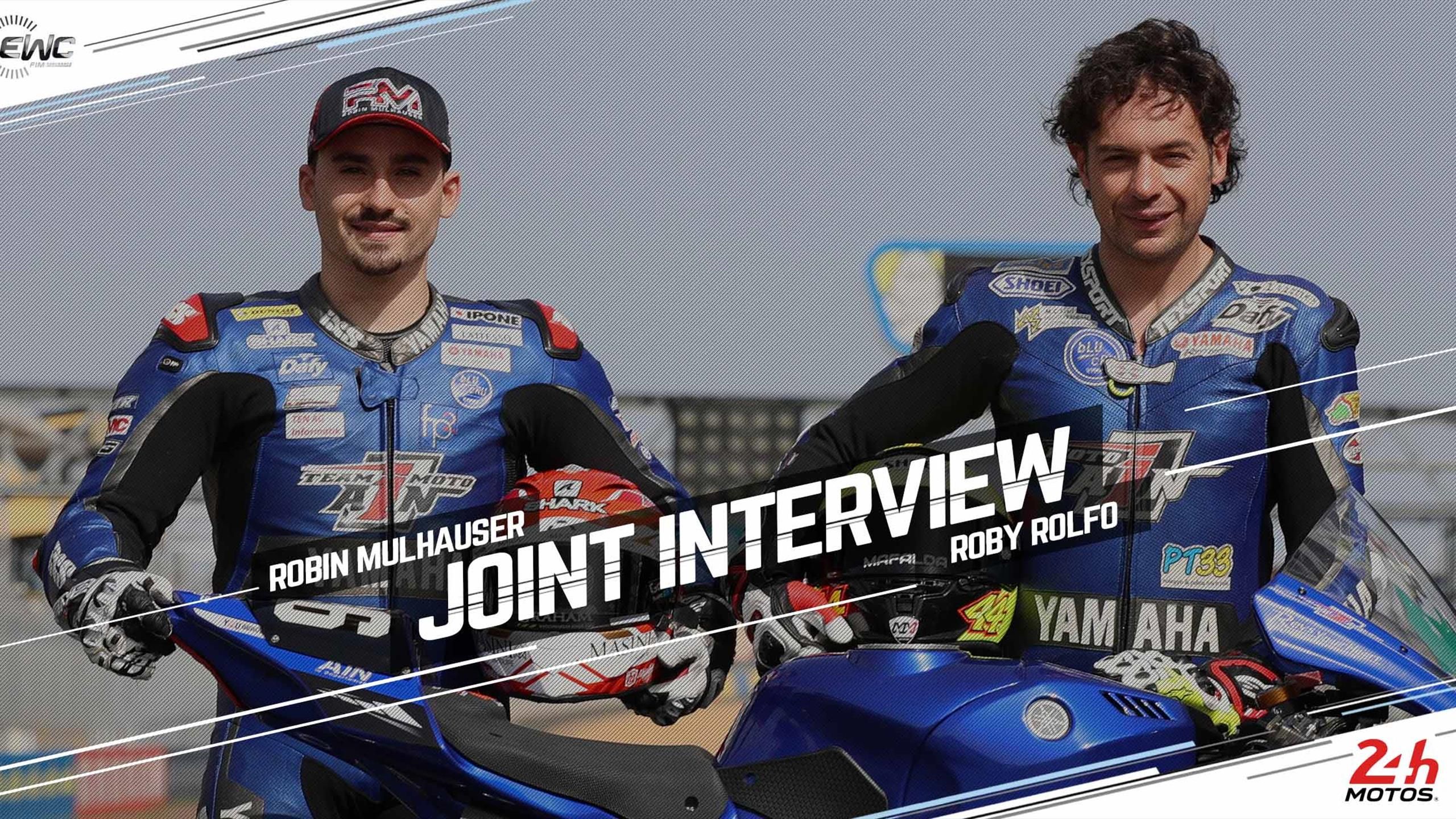 Joint interview – Roby Rolfo & Robin Mulhauser, Moto Ain - TNT Sports
