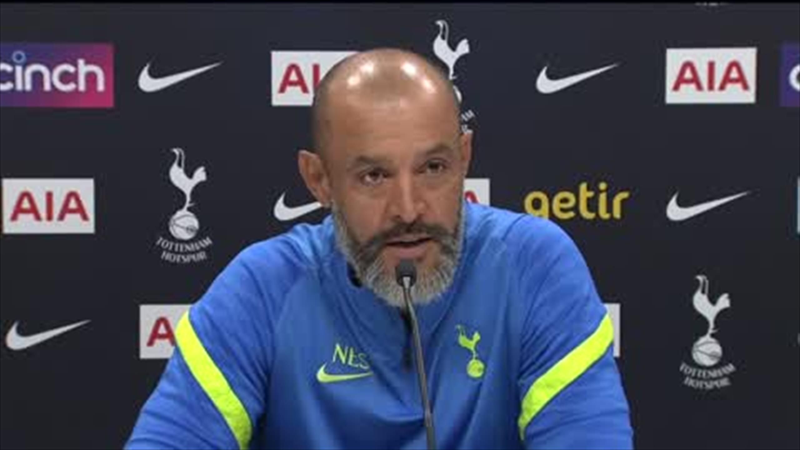 'It's private' Nuno guarded on Harry Kane conversation and the