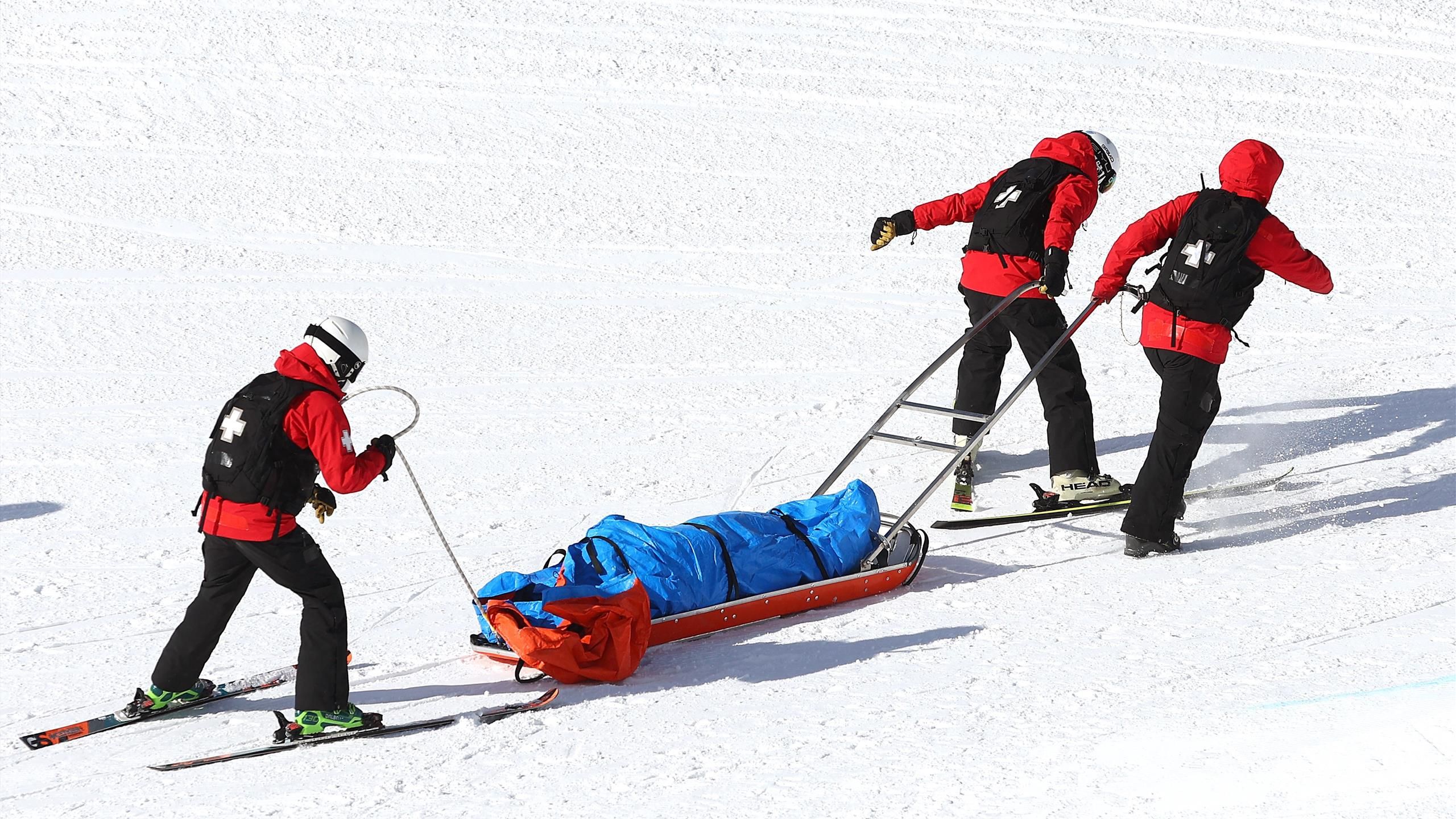 Winter Olympics 2022 - Japan's Rina Yoshika taken in