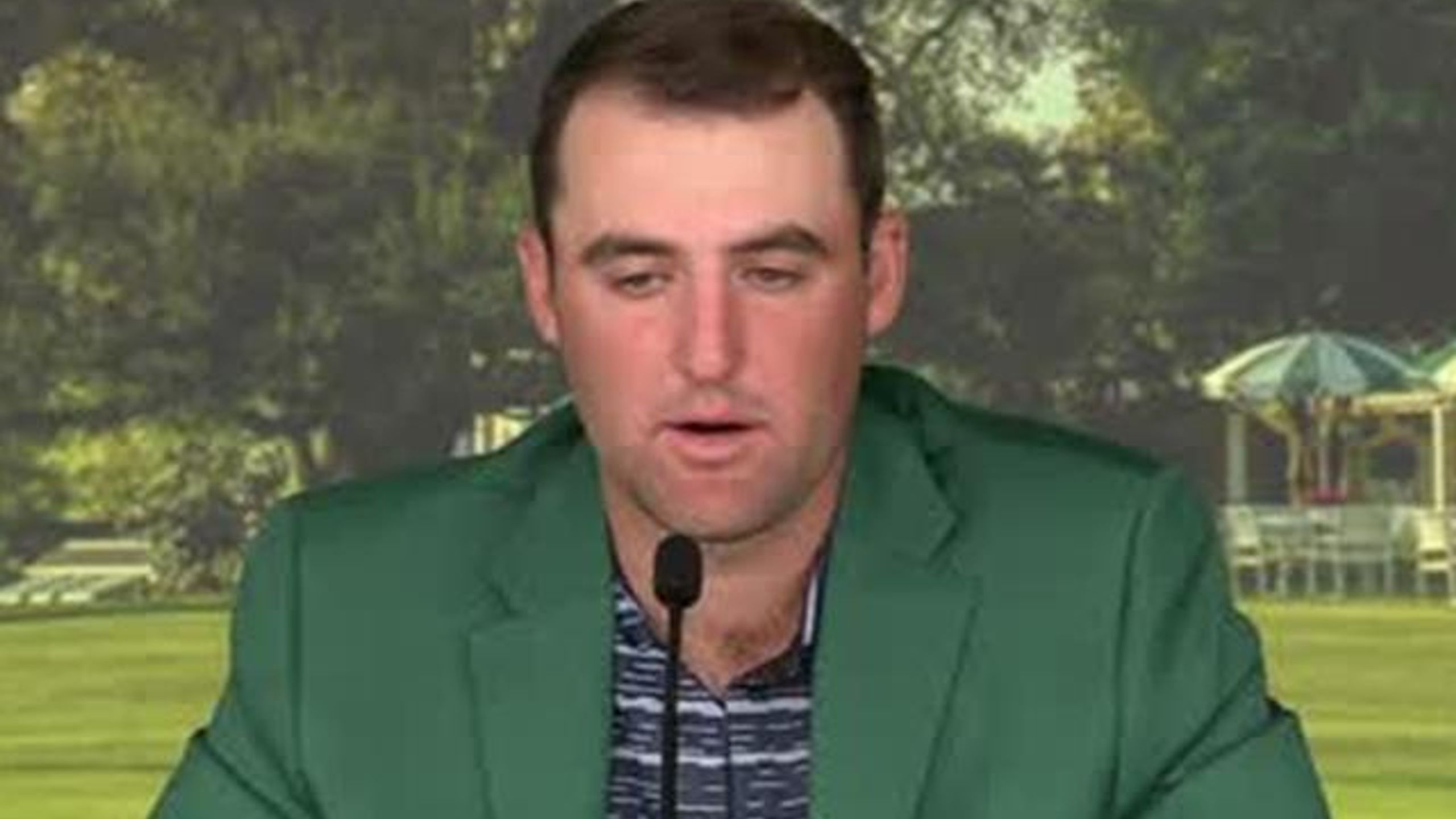 Scottie Scheffler 'cried like a baby' before clinching Masters victory ...