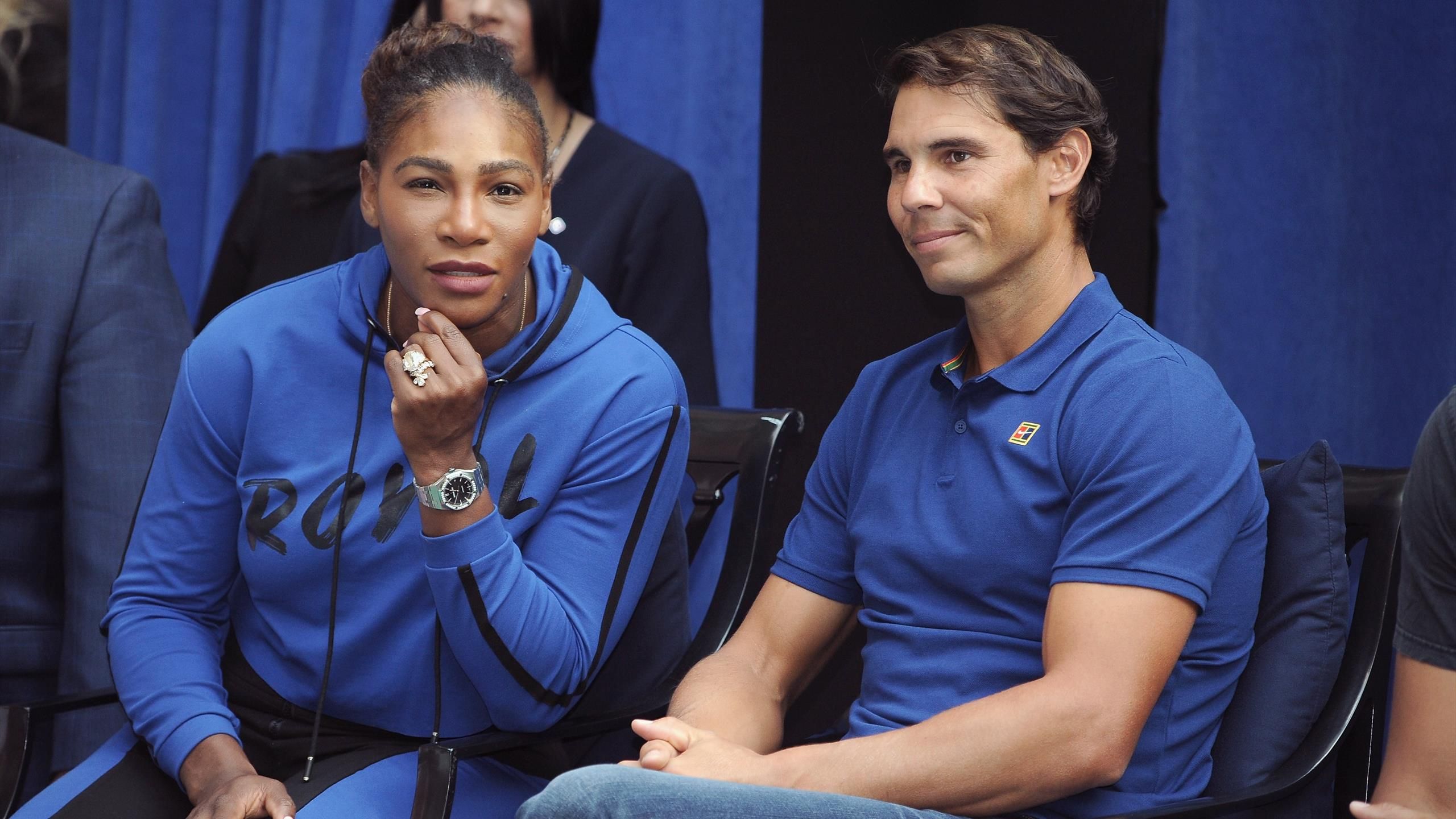 serena williams y rafael nadal