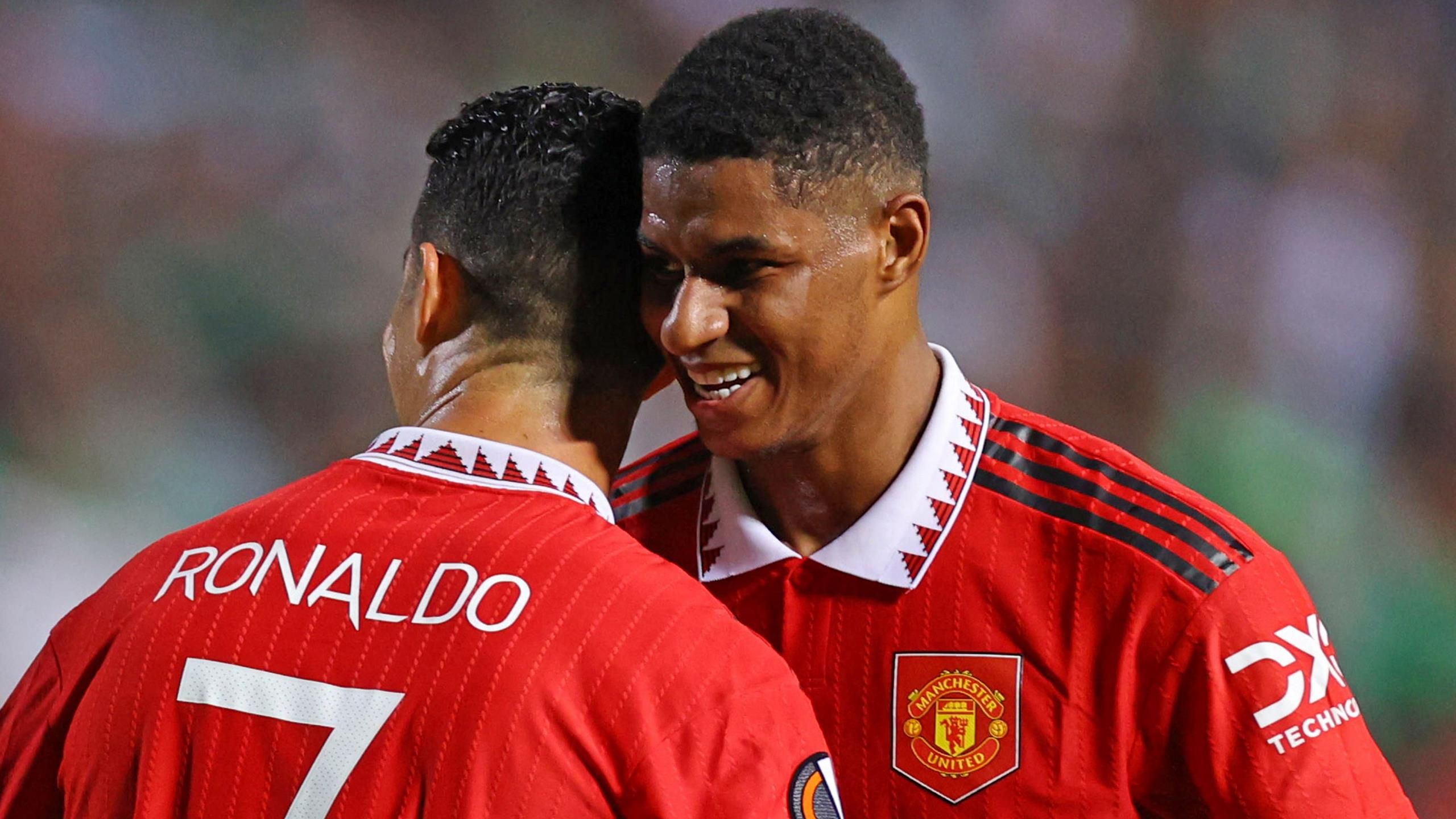 Marcus Rashford thanks 'idol' Cristiano Ronaldo after Man United exit ...