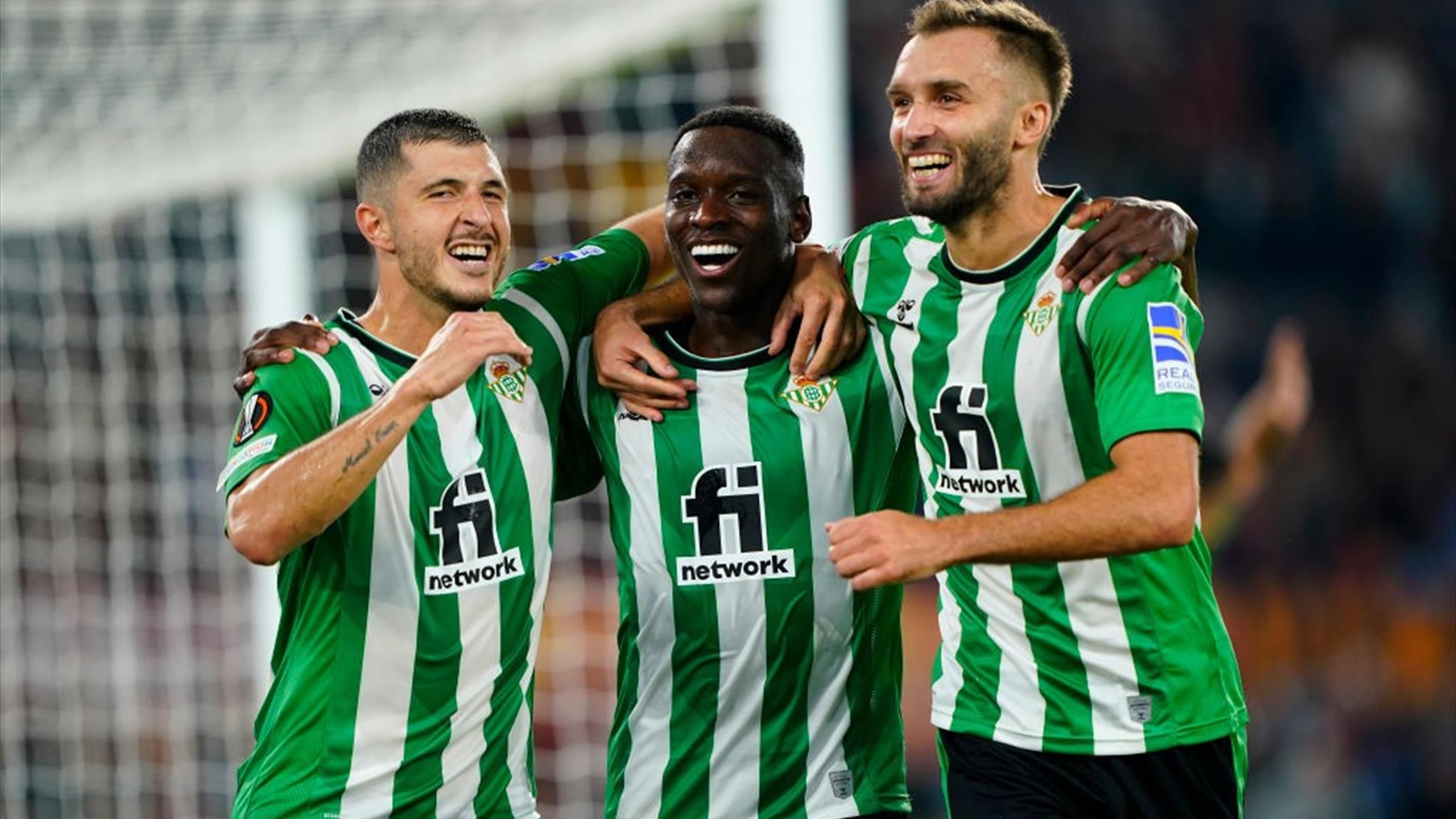 Luiz Henrique header gives Real Betis dramatic late win over AS Roma and  control of Group C - TNT Sports