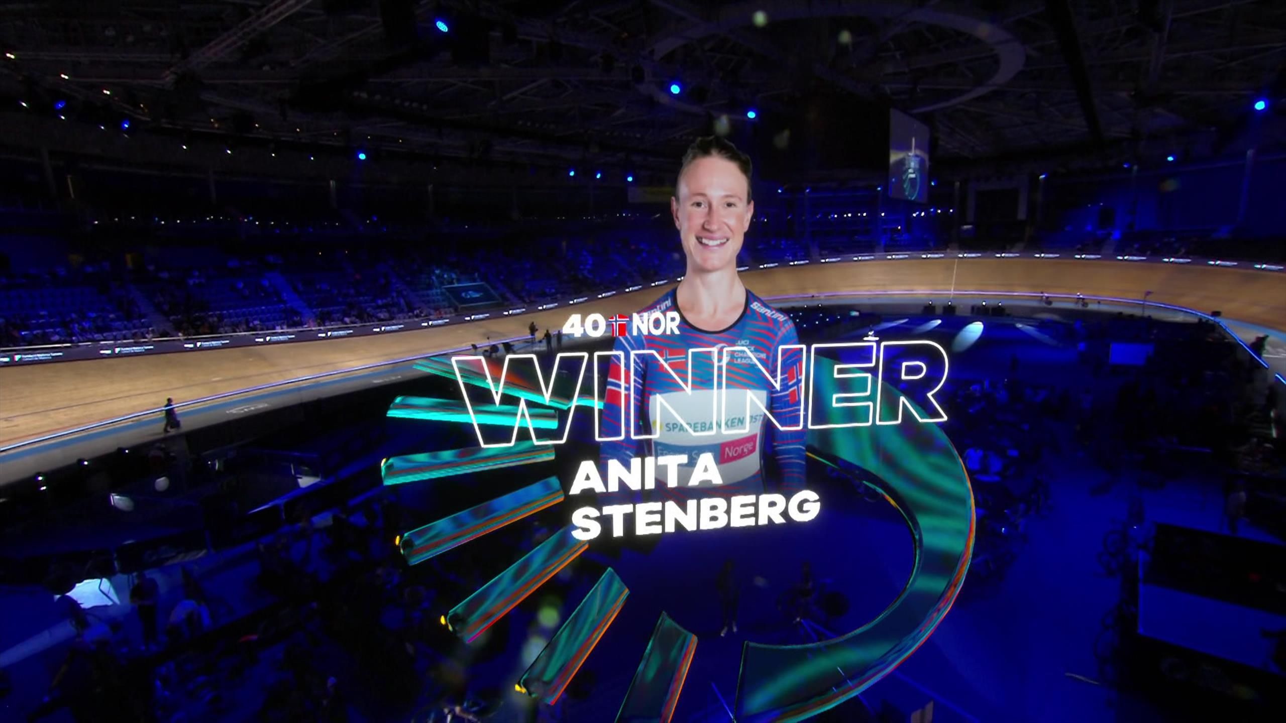 Anita Stenberg stuns the field and wins women's elimination race at ...