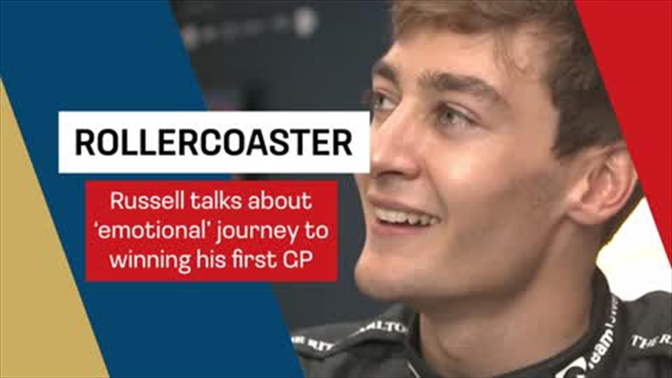 George Russell says his journey to winning his first Grand Prix has ...