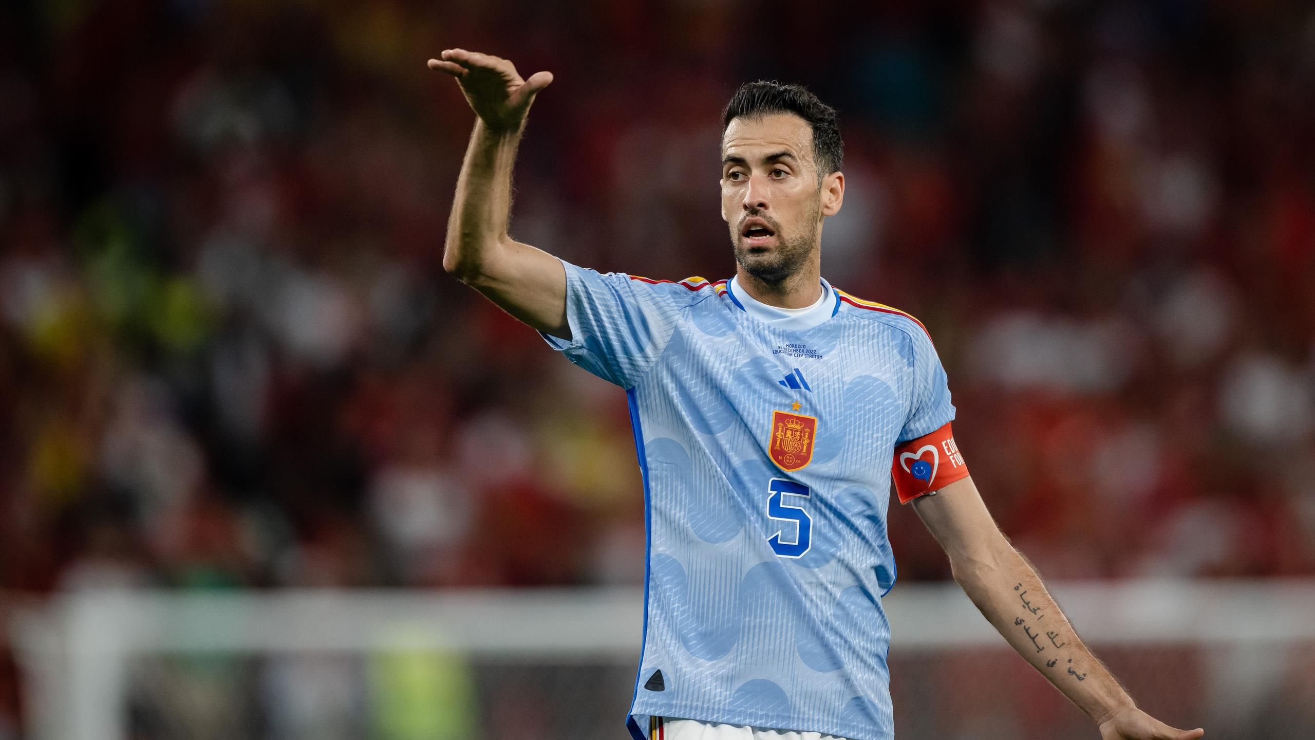 World Cup winning midfielder Sergio Busquets announces international ...