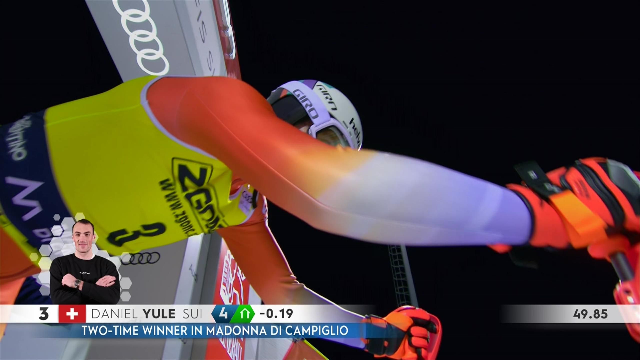 Watch as Daniel Yule takes huge comeback win in World Cup slalom at ...