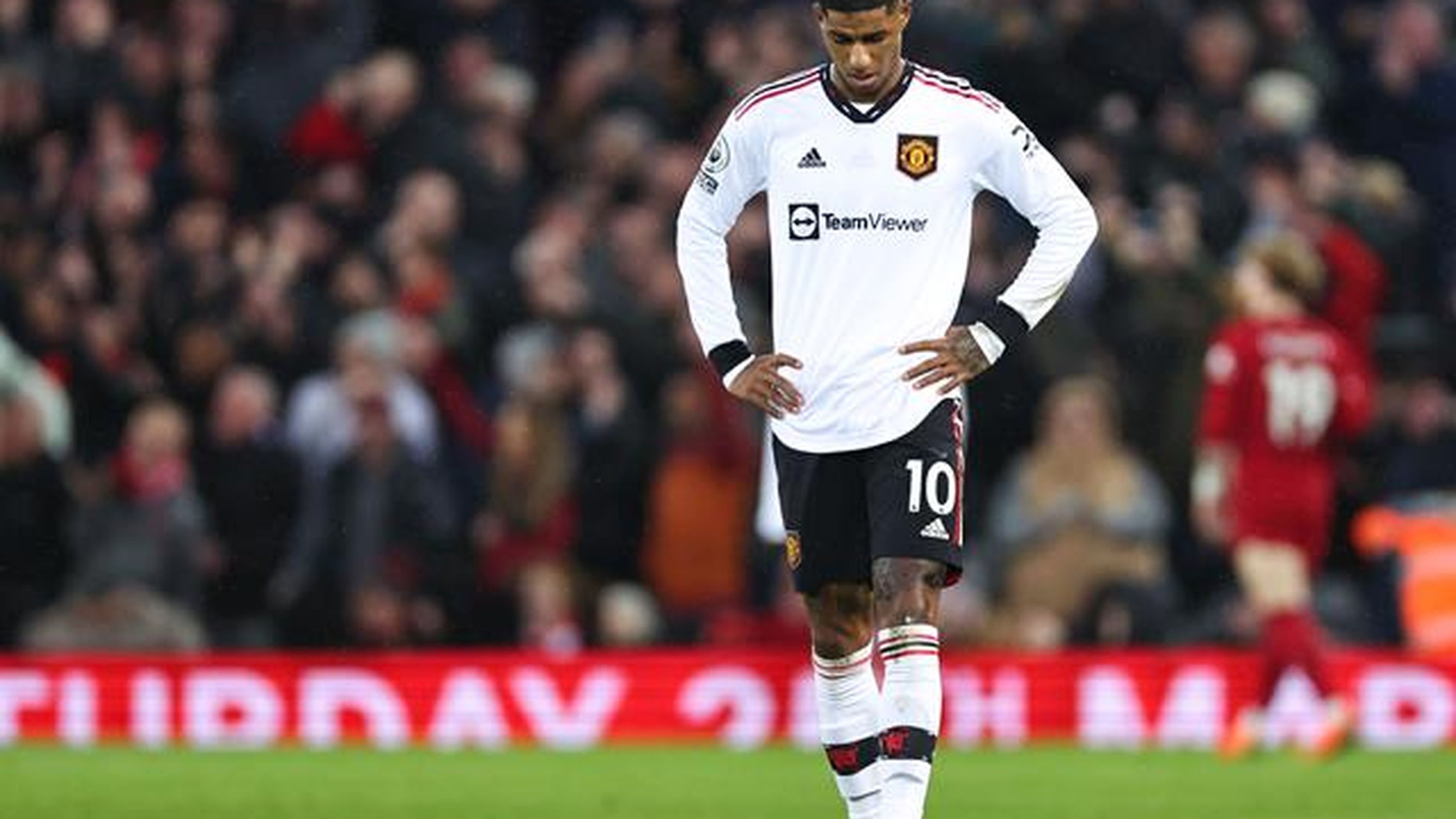 Marcus Rashford rubbishes claims Manchester United players 'gave up' in ...