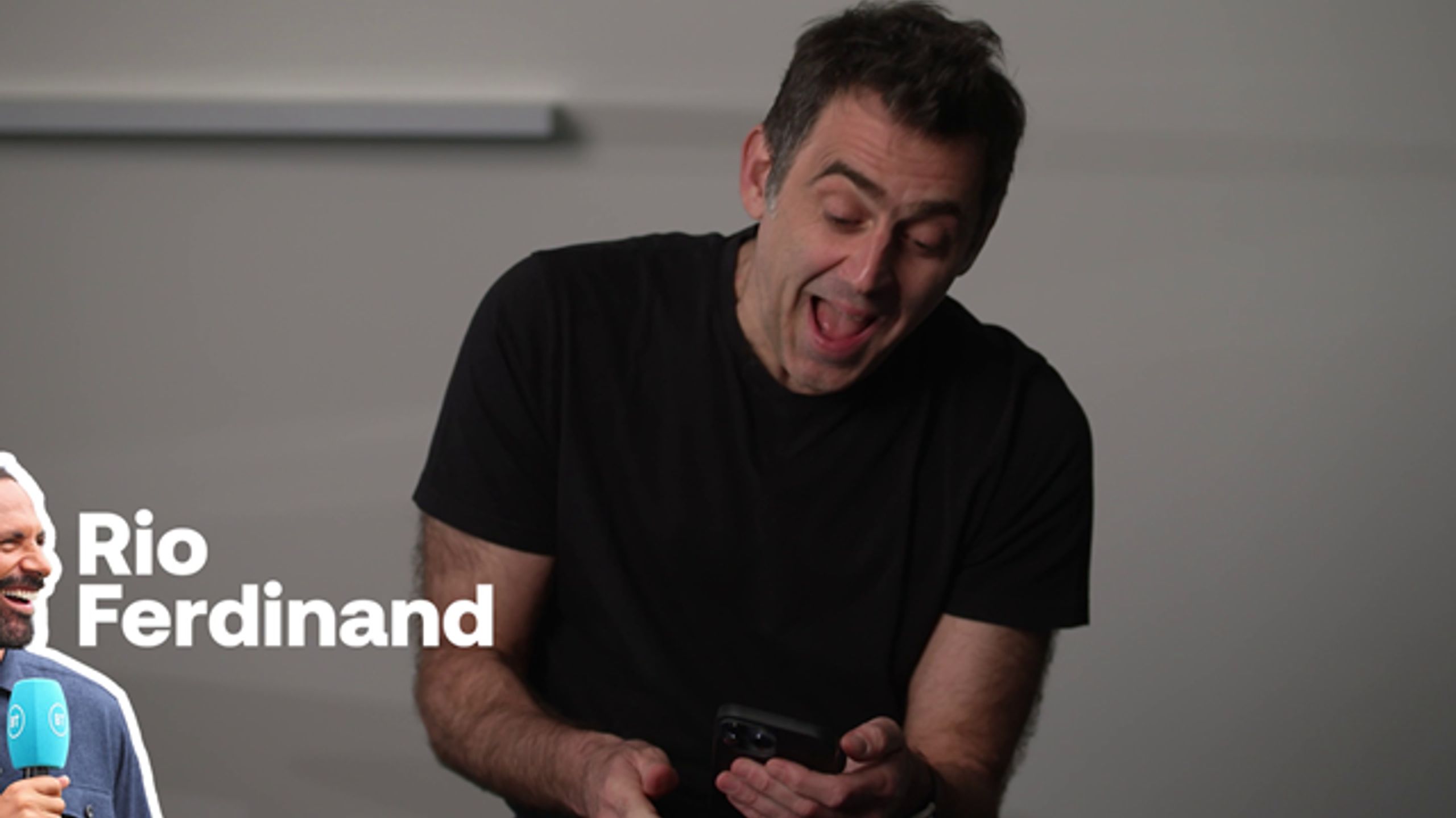 Rio Ferdinand asks Ronnie O'Sullivan: 'Which athlete inspires you ...
