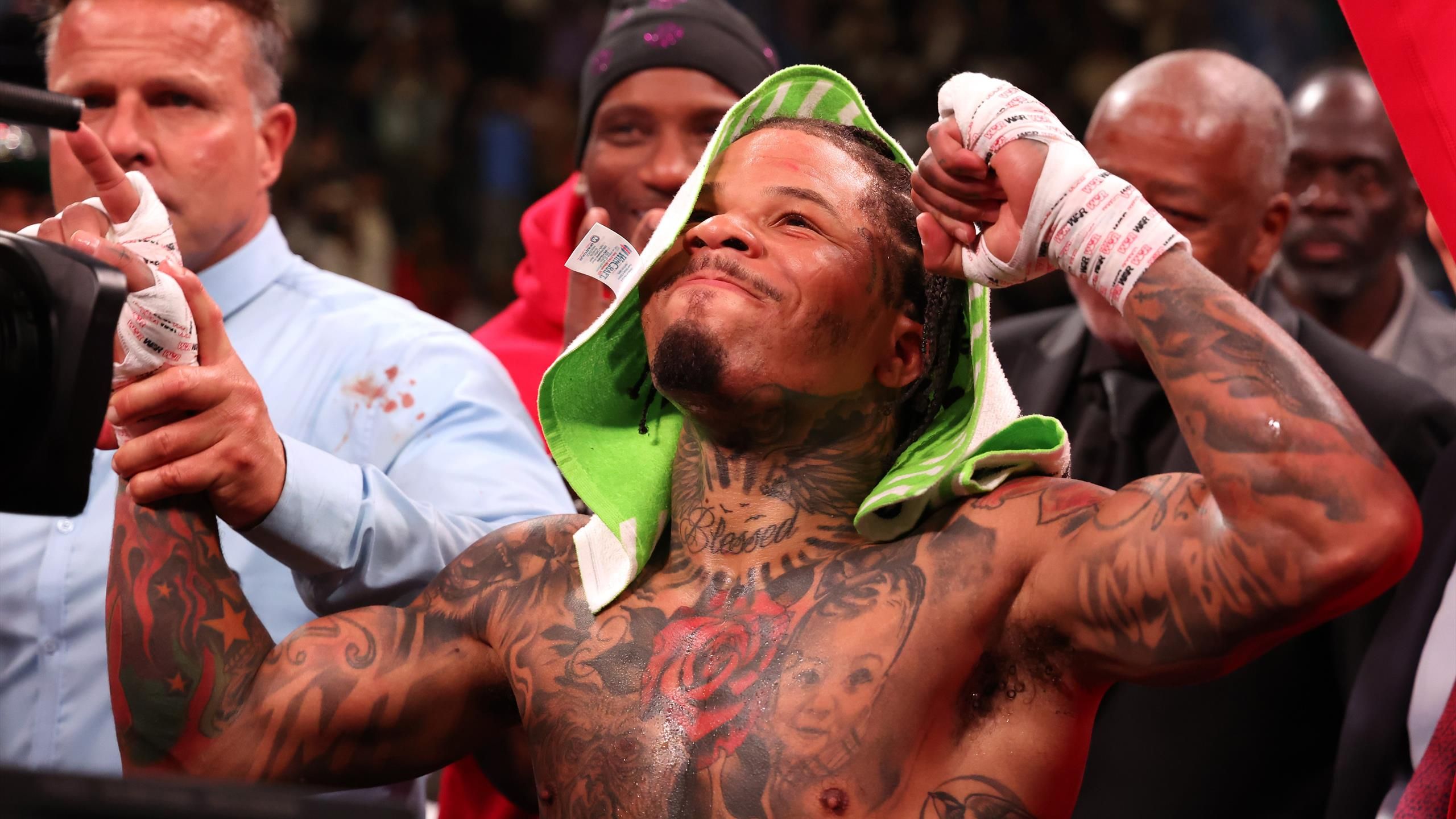 Gervonta Davis extends winning streak with seventh round knockout win over Ryan Garcia I m the face of boxing TNT Sports