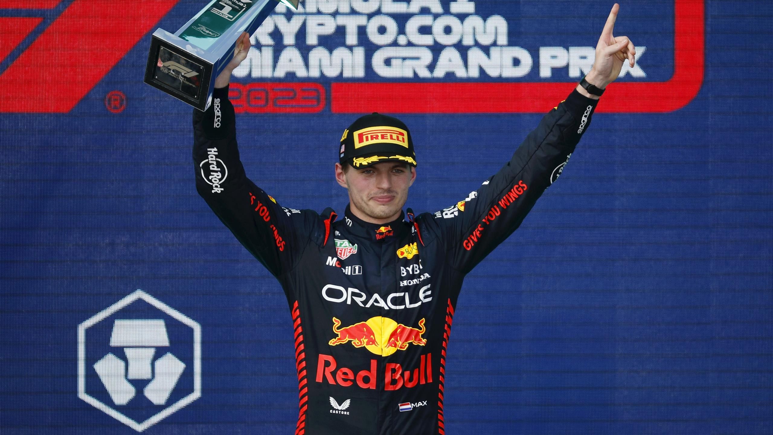 Verstappen beats Leclerc to win first Miami Grand Prix
