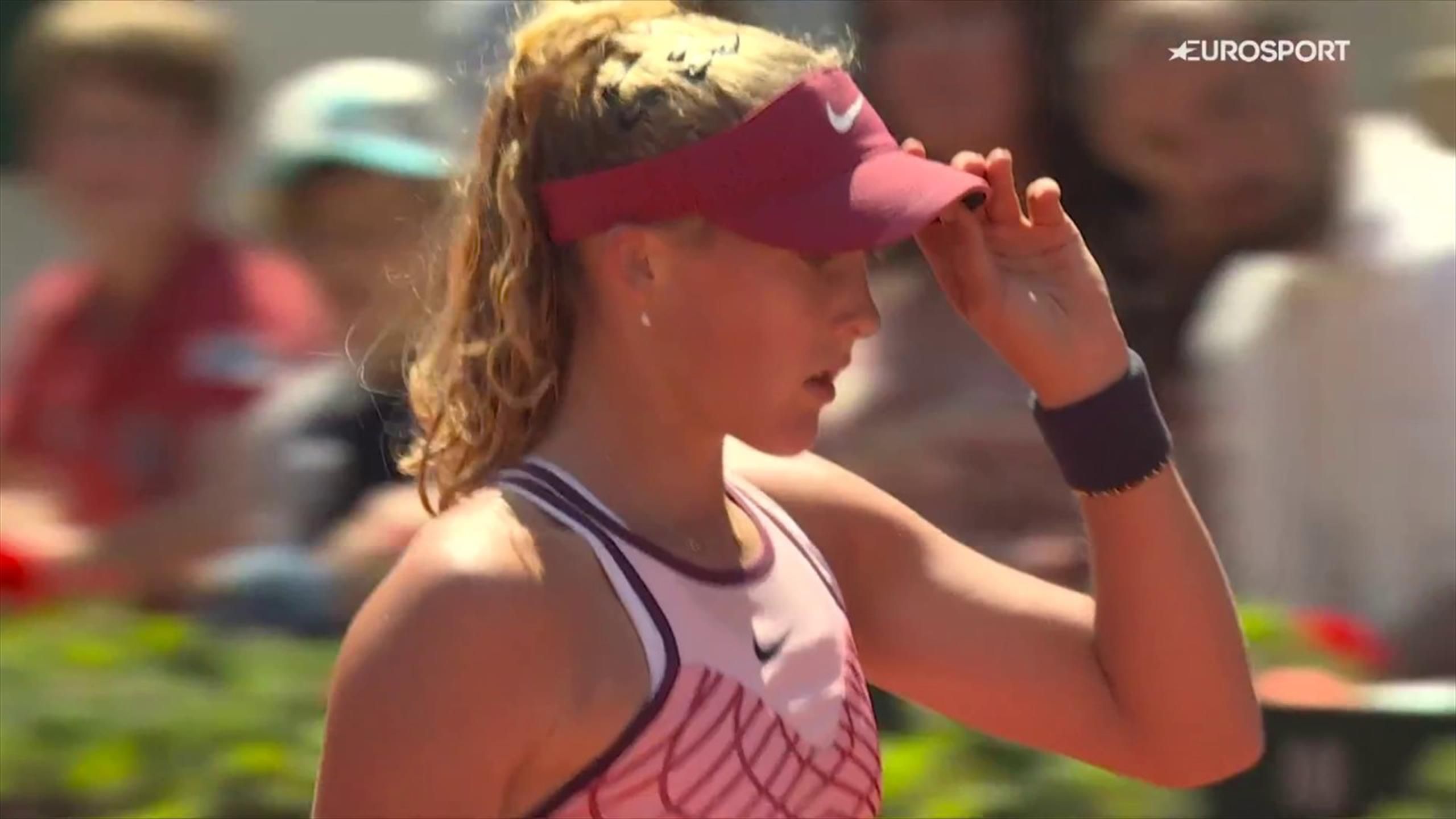 French Open 2023: 'What a set!' - Mirra Andreeva takes opener against
