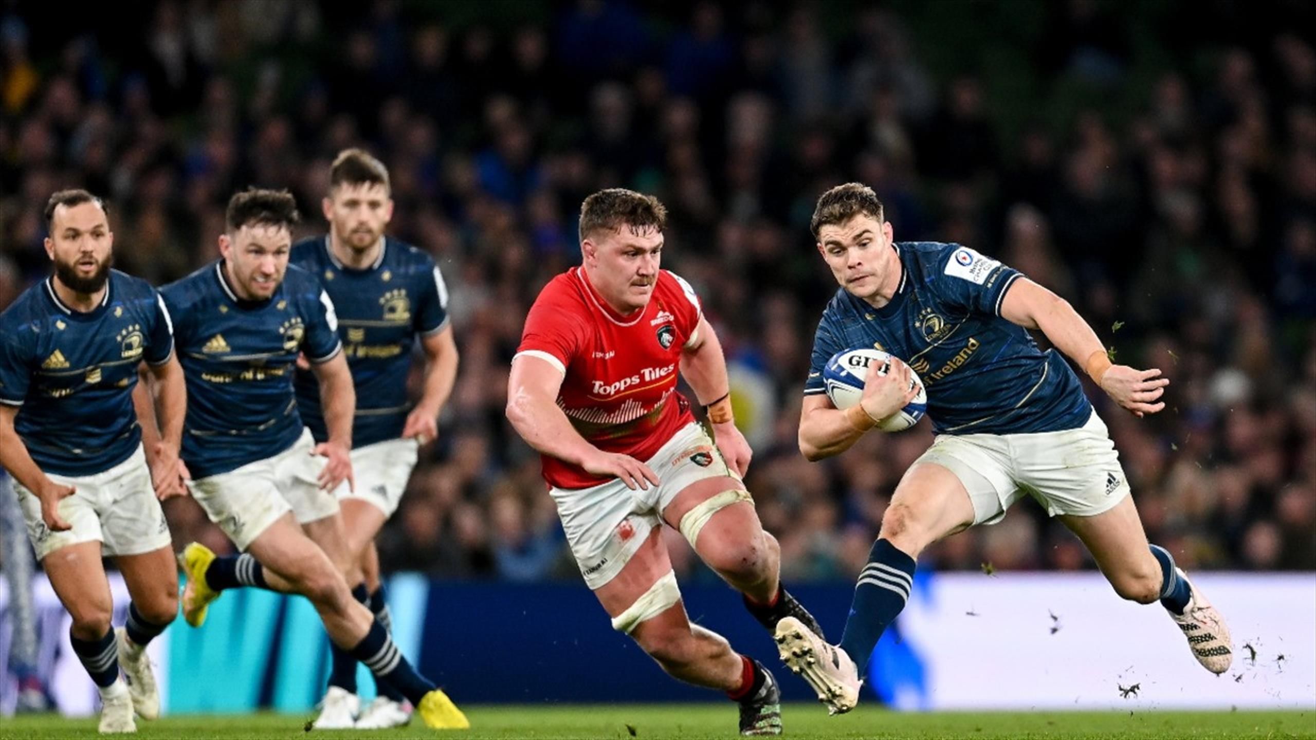 Leinster v Leicester Tigers Heineken Champions Cup highlights Rugby